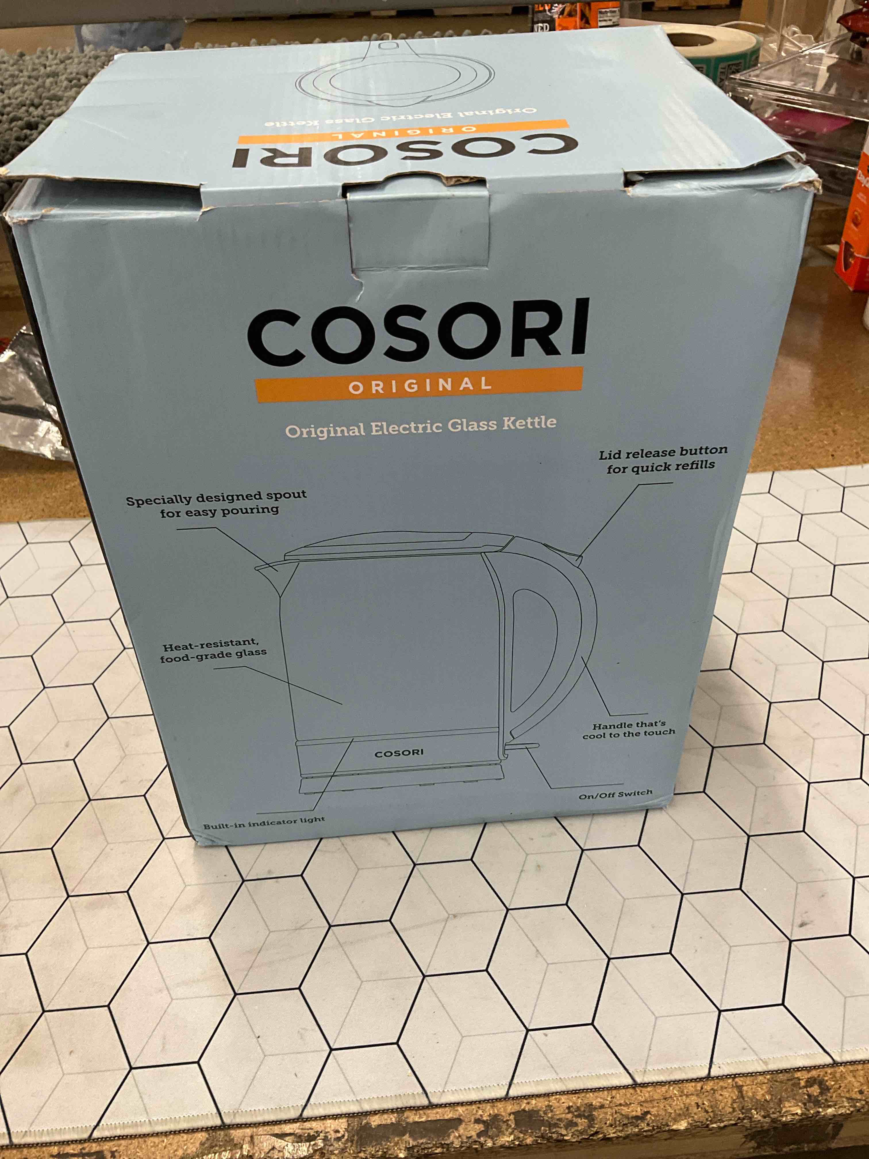 electric glass kettle