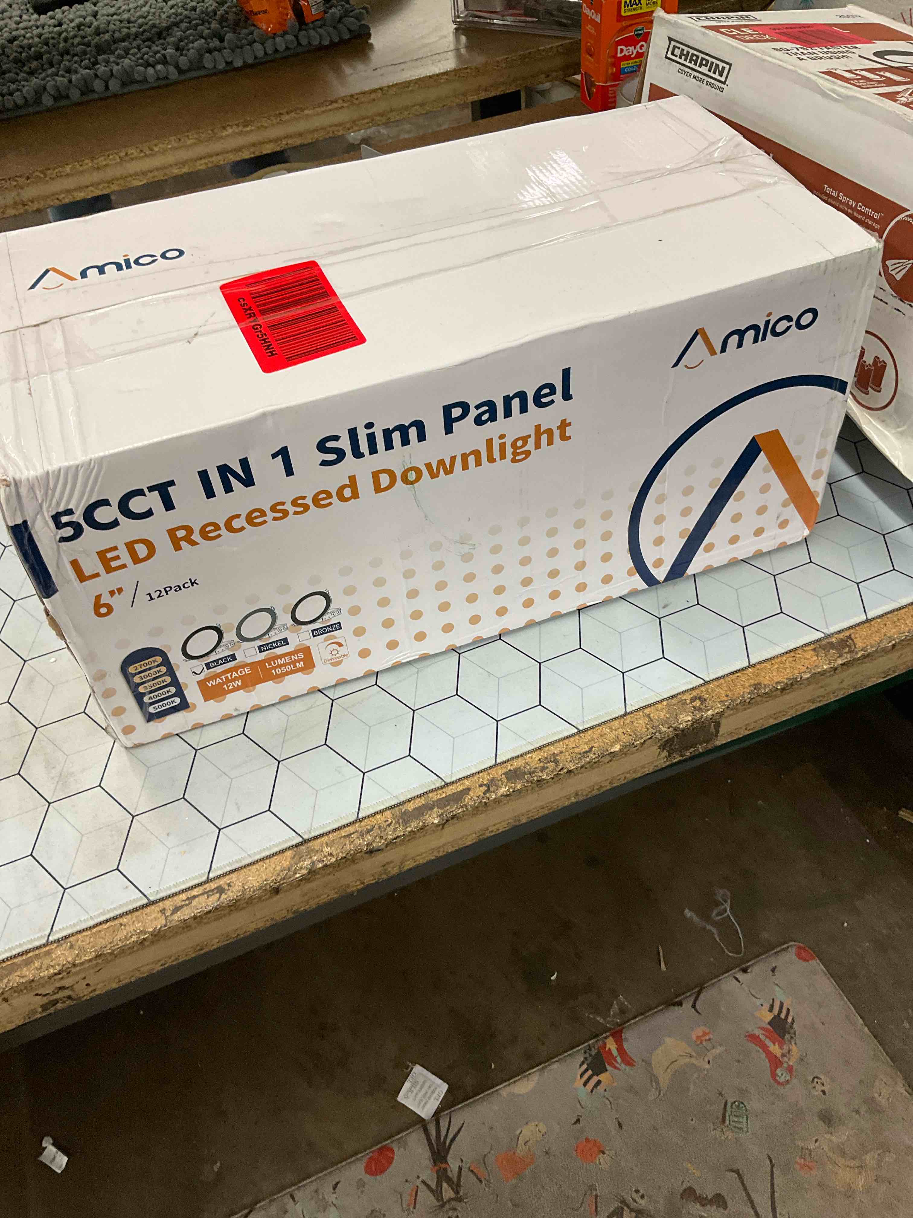 LED recessed down light