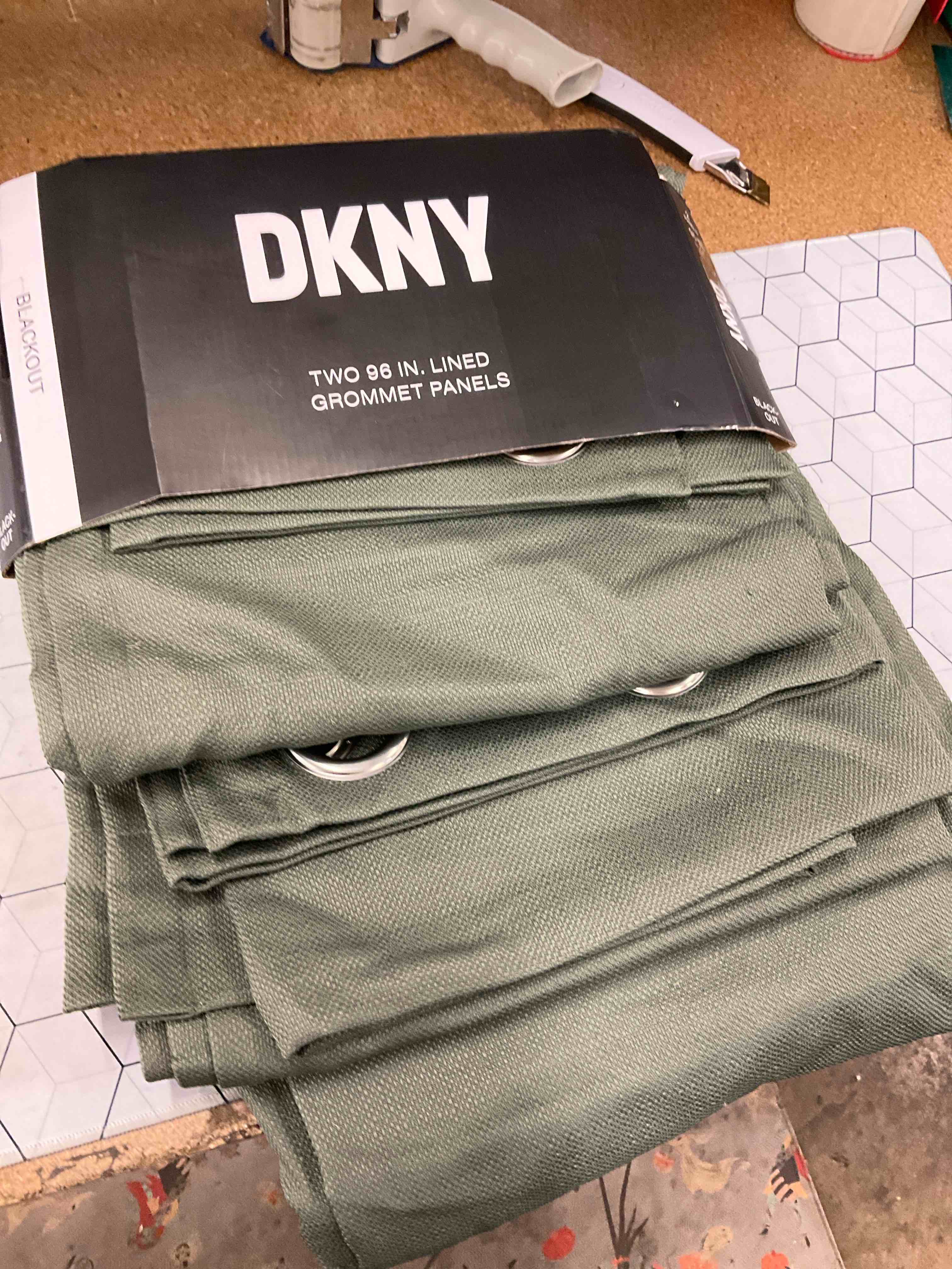 96” lined grommet panels