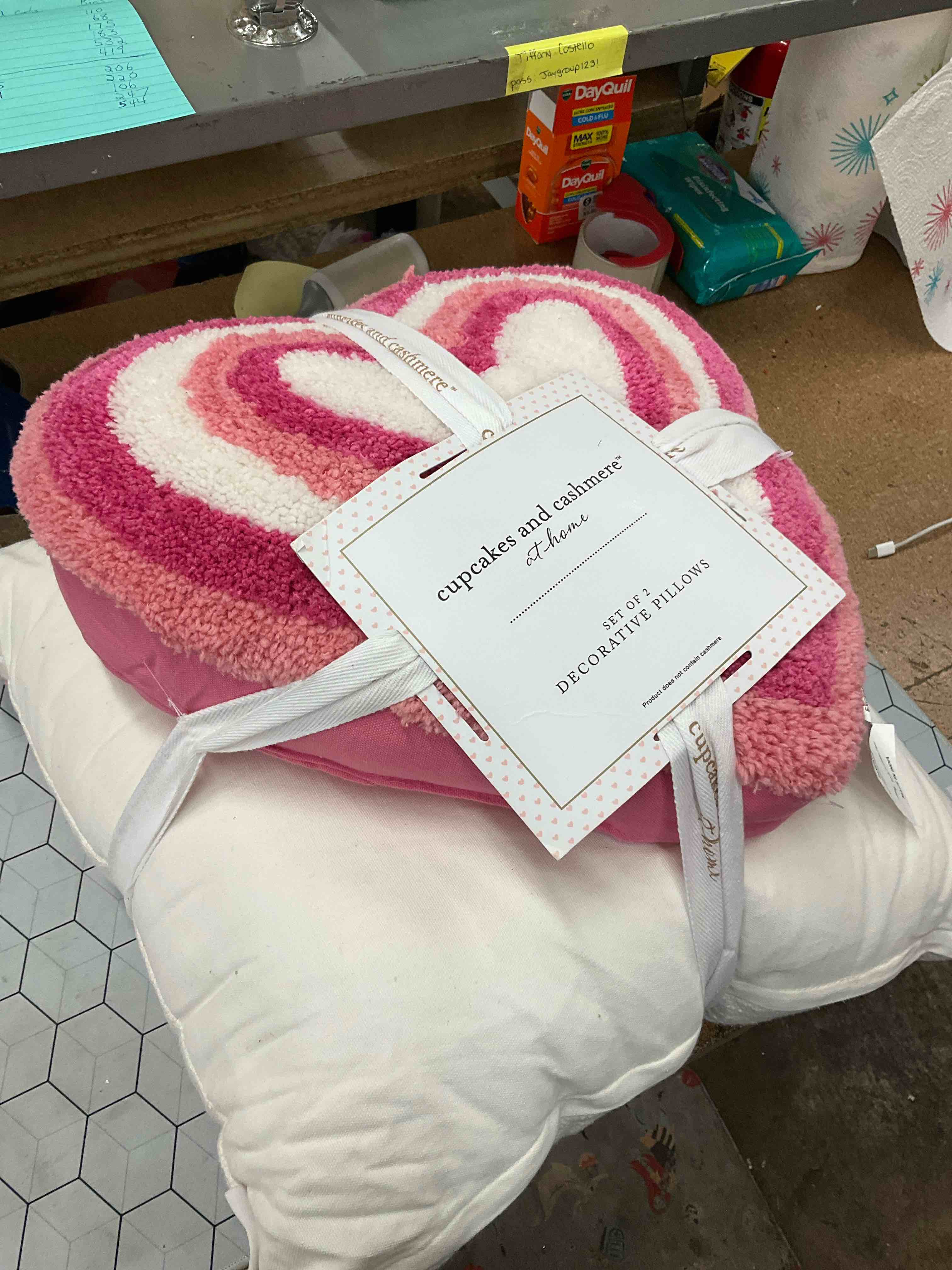 set of decorative pillows