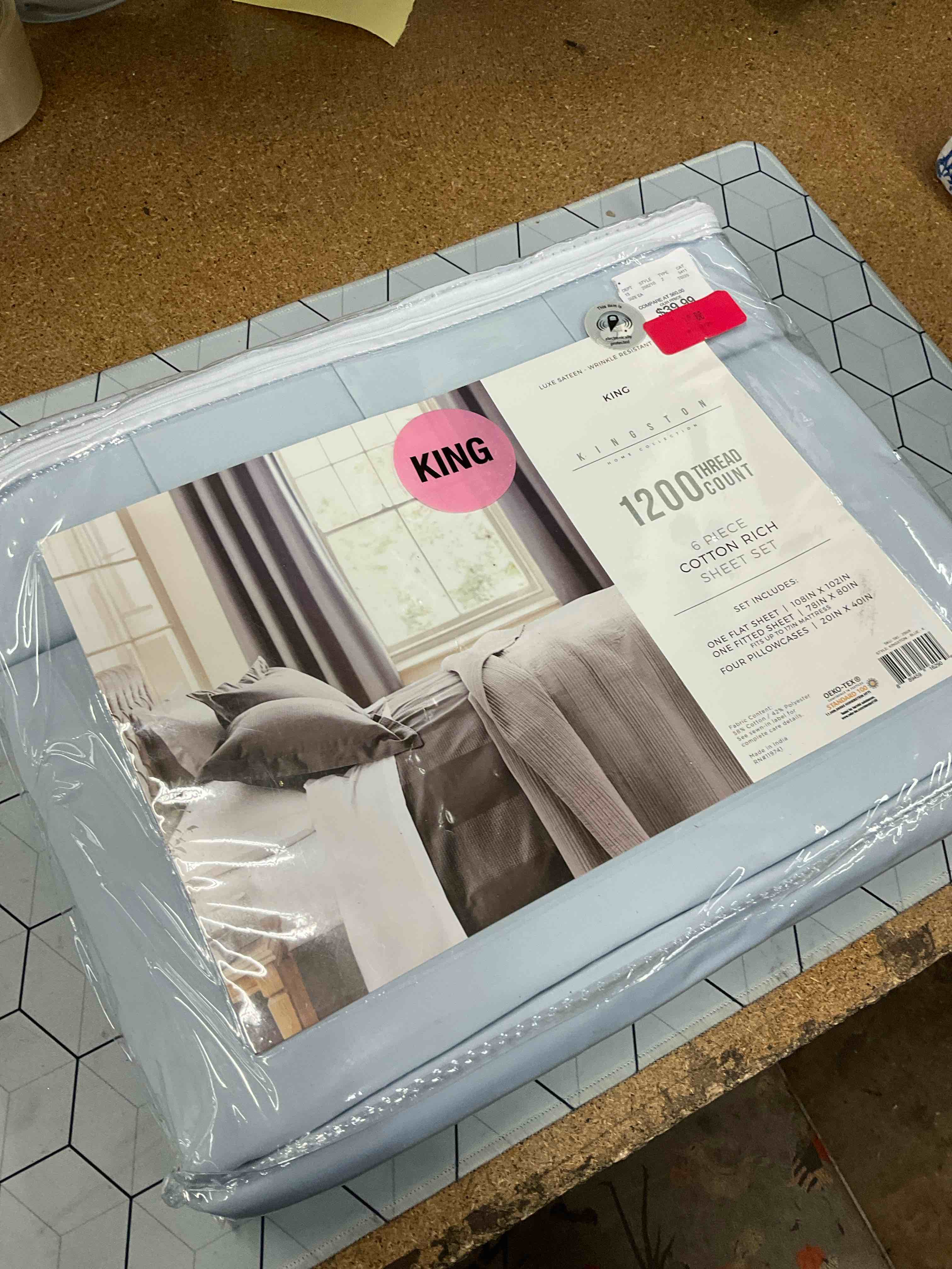 king sheet set 