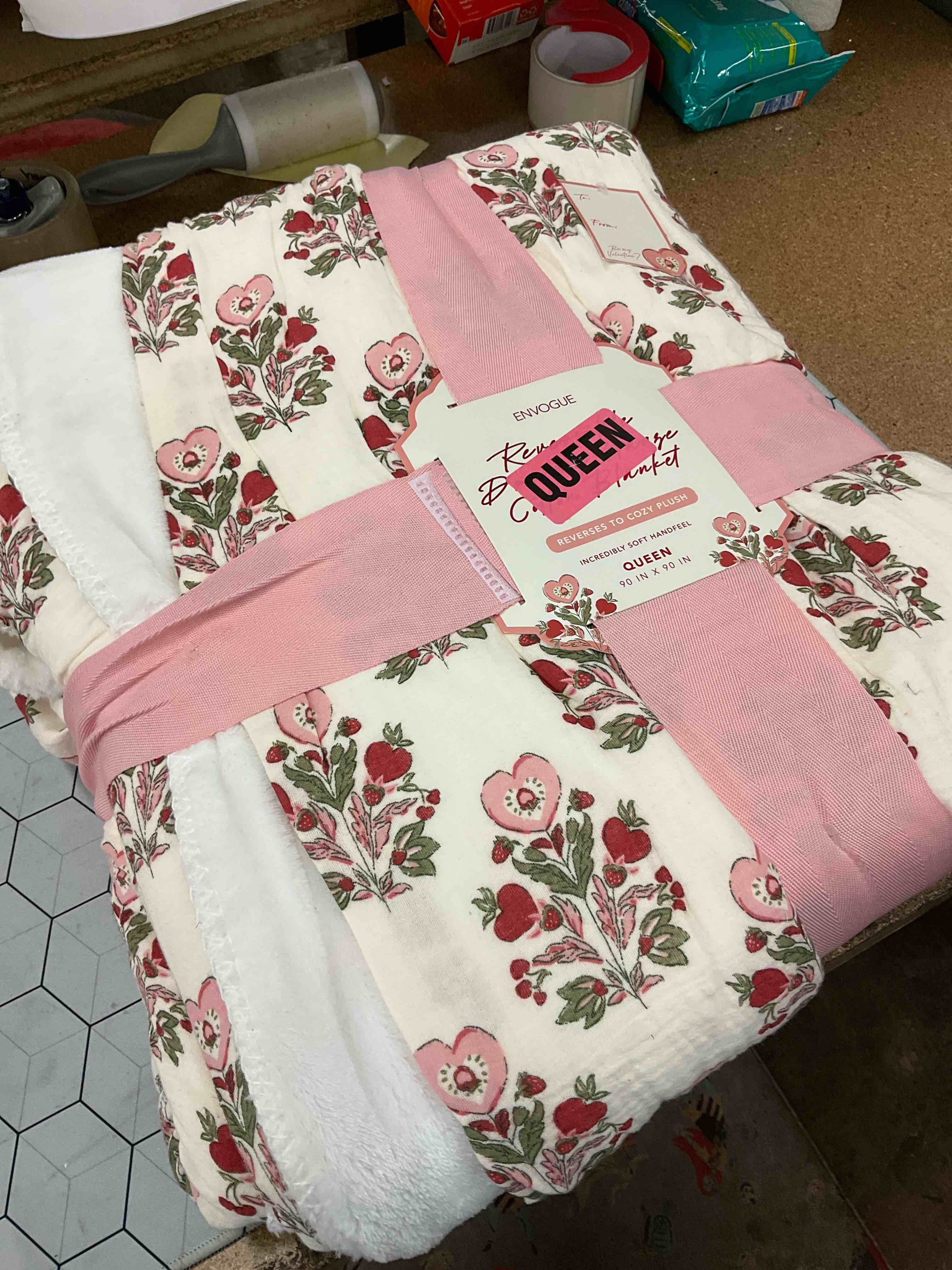 queen cozy plush blanket