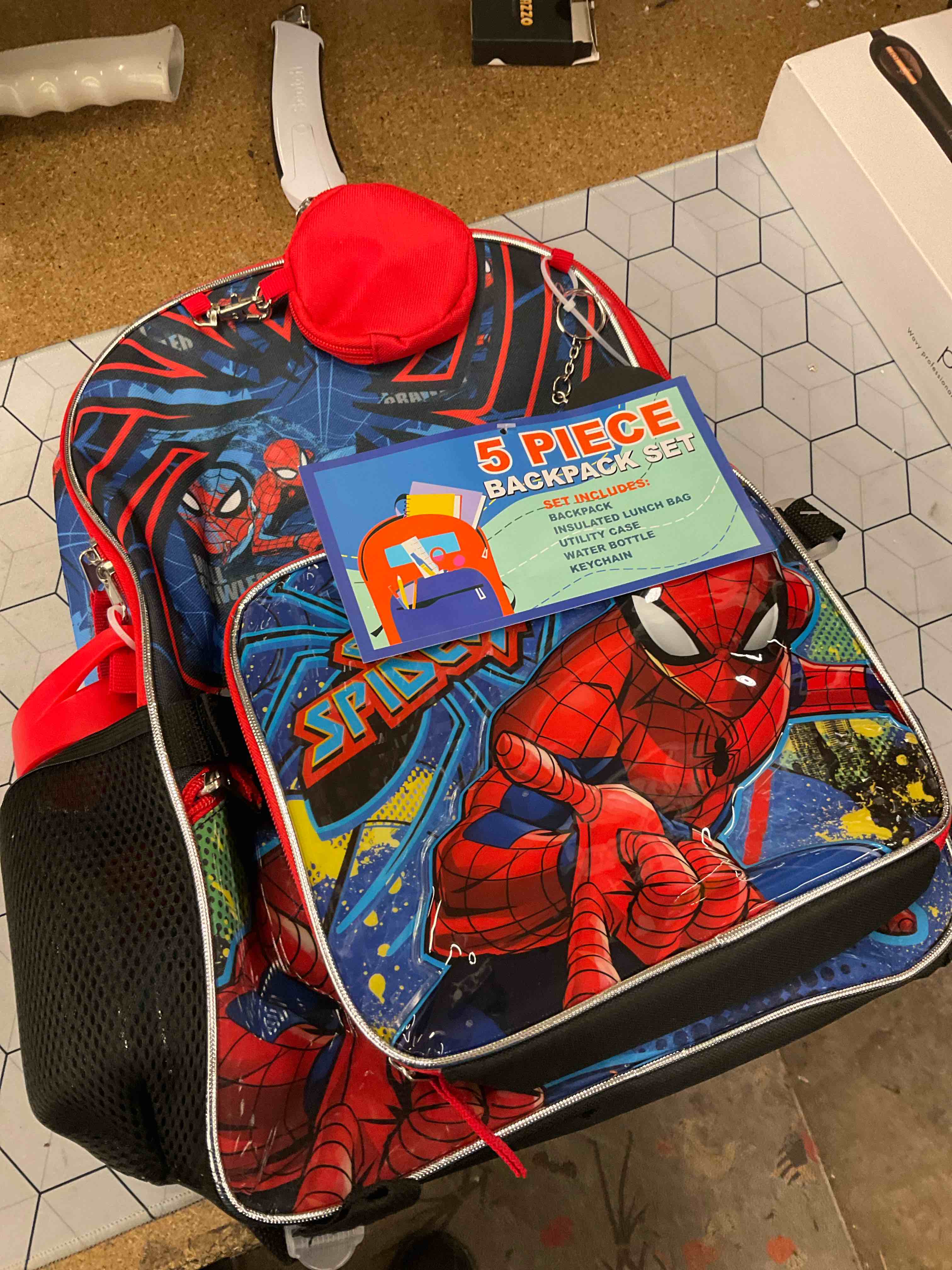 Spider-Man backpack