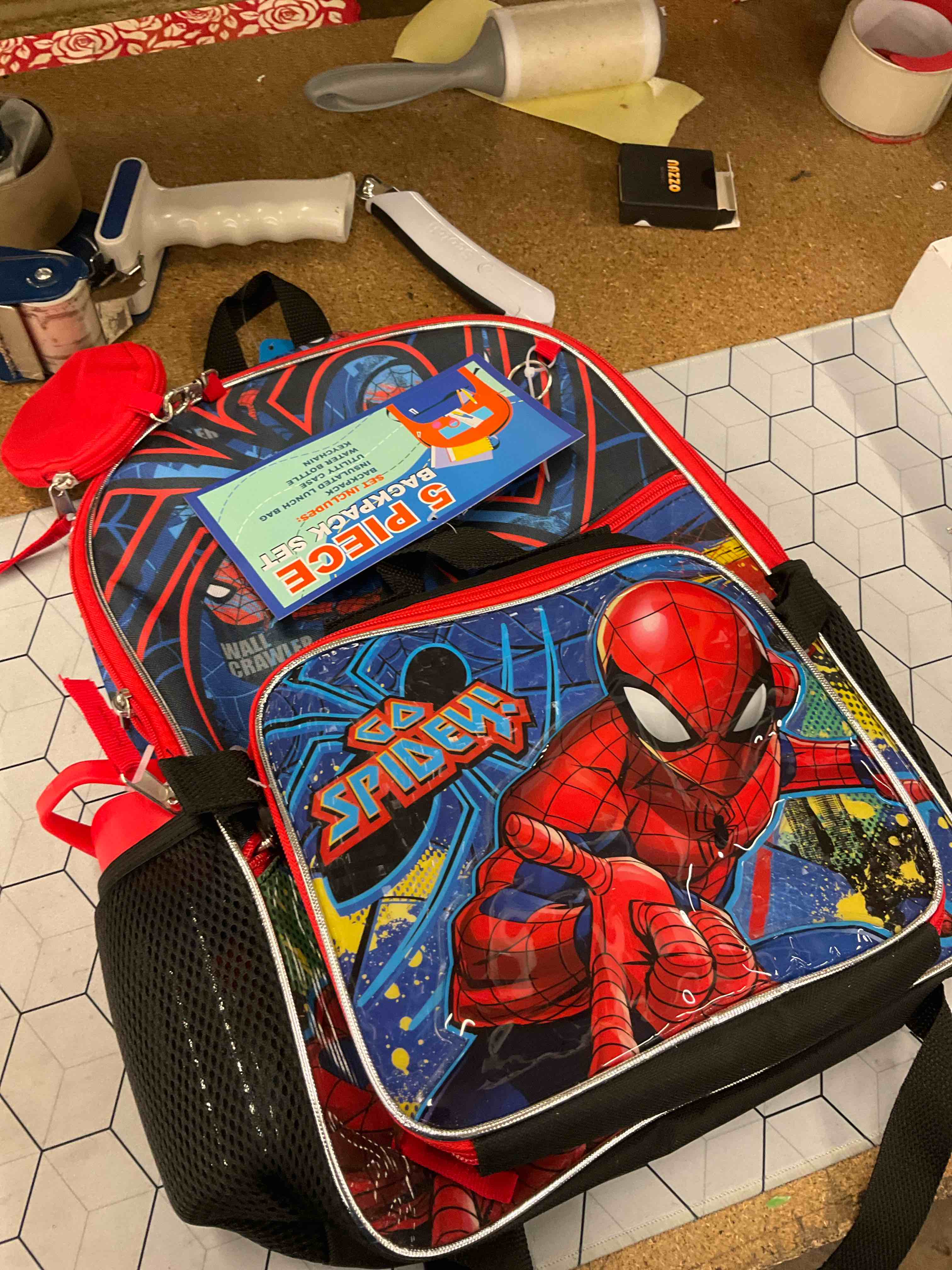 spider man backpack