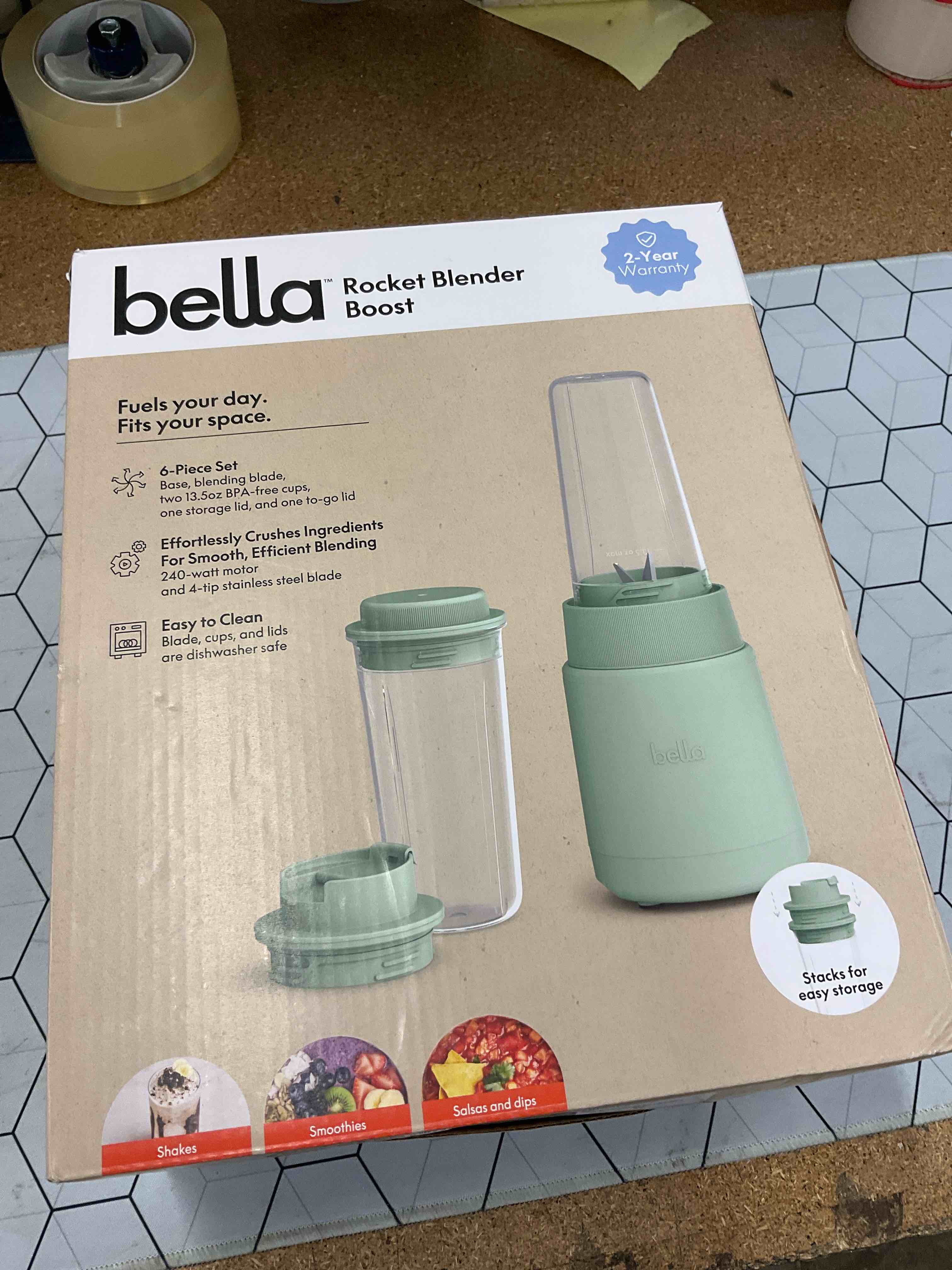 Bella rocket blender boost