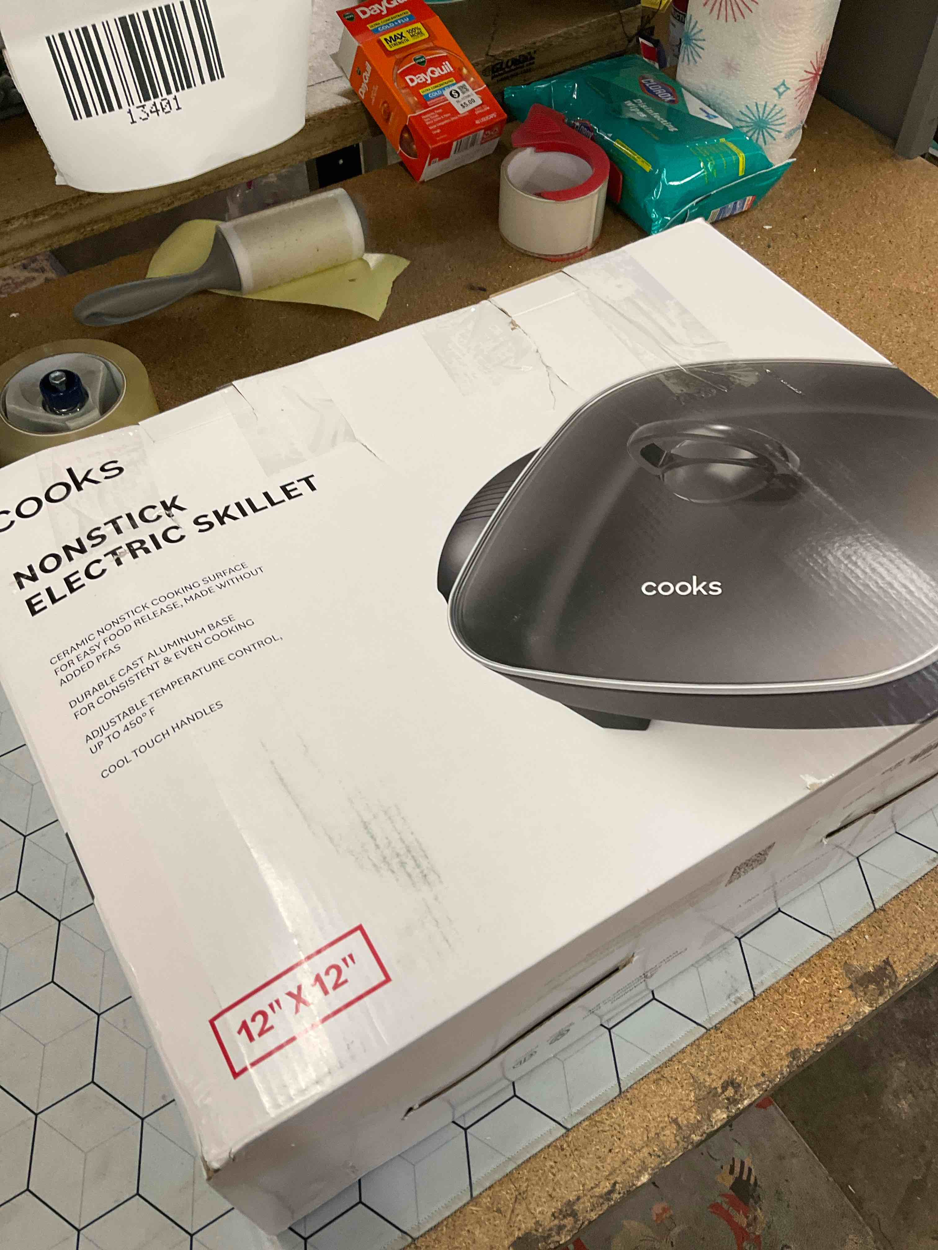 nonstick electric skillet