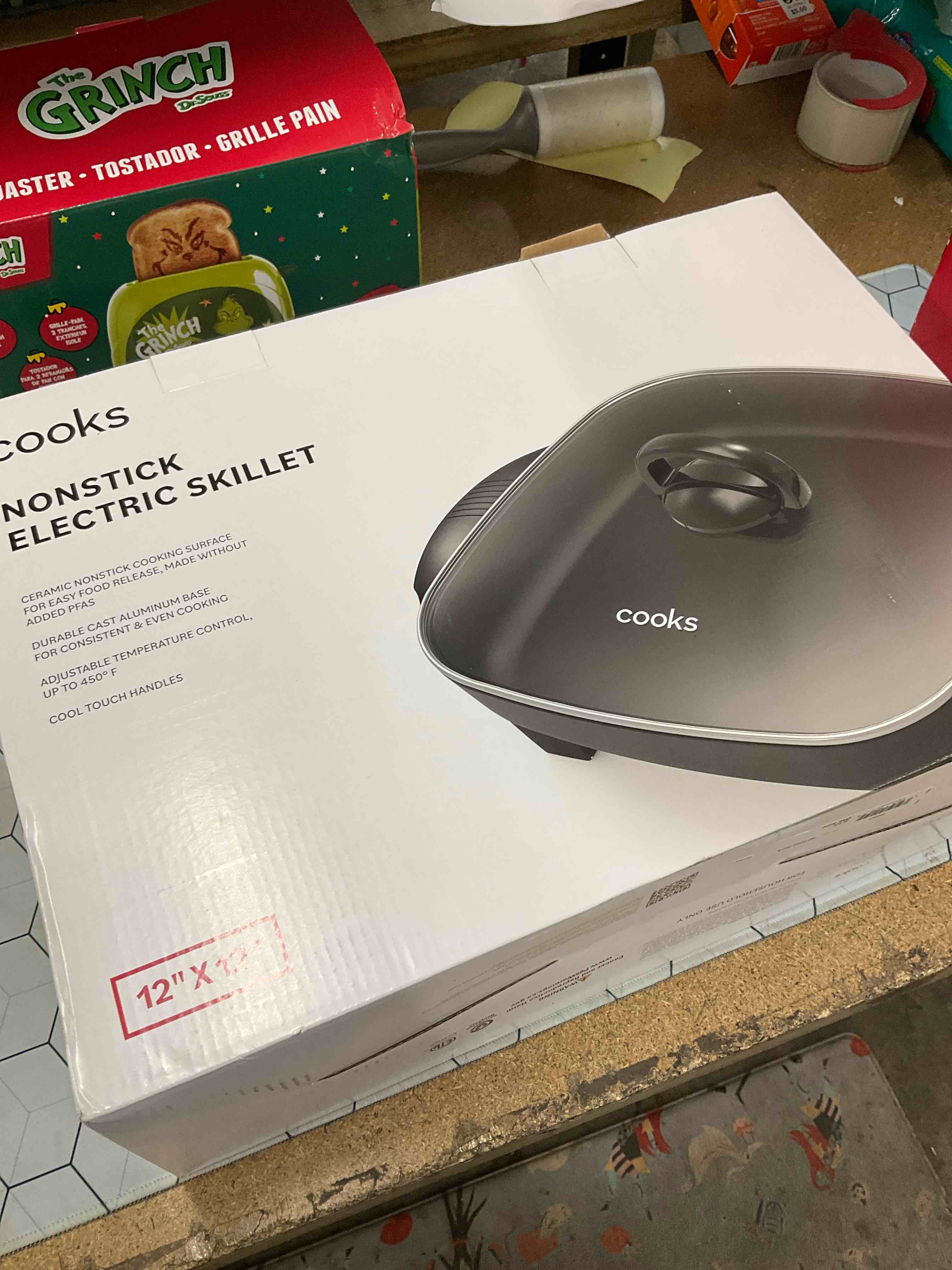 nonstick electric skillet