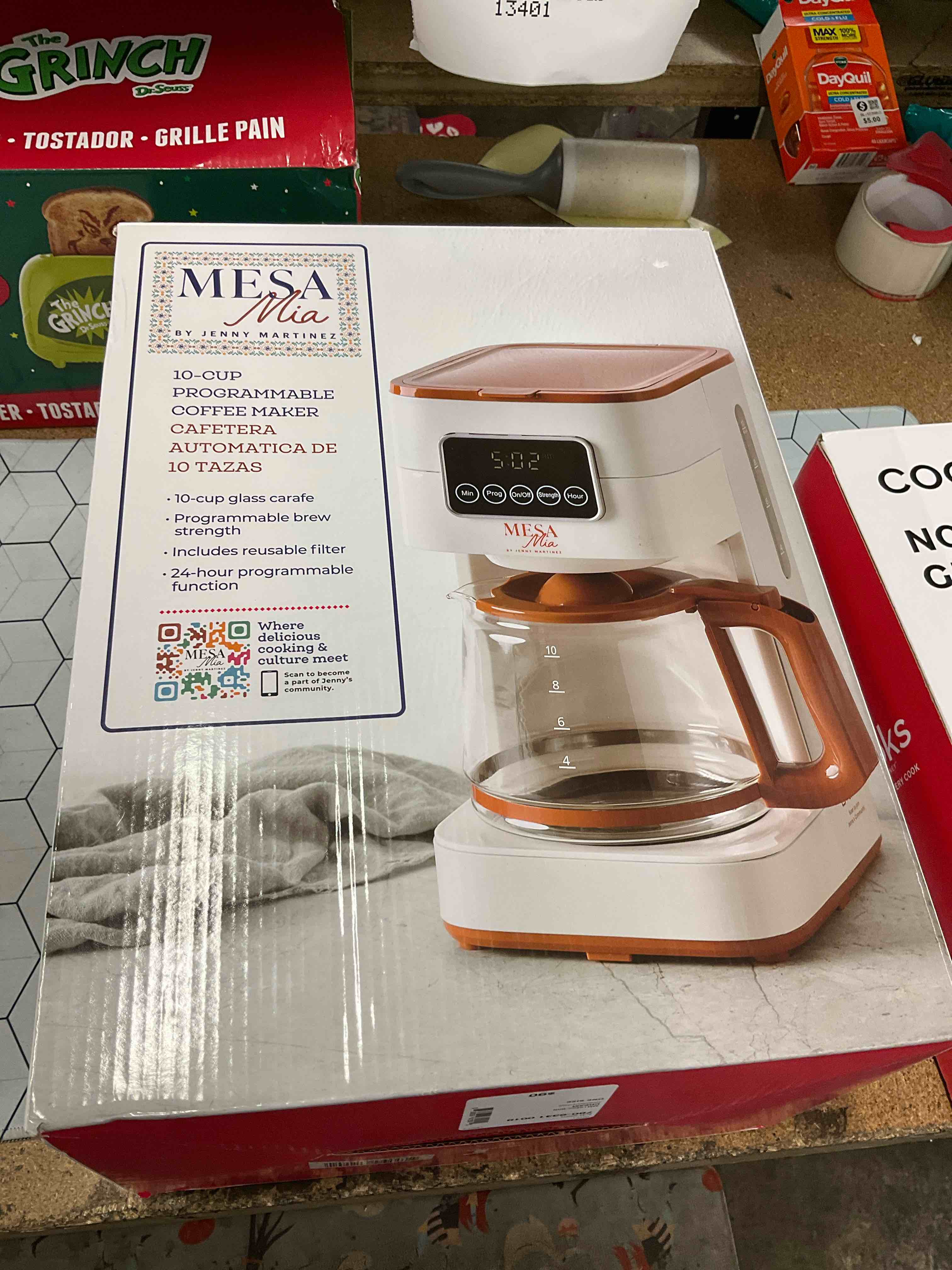 programmable coffee maker 