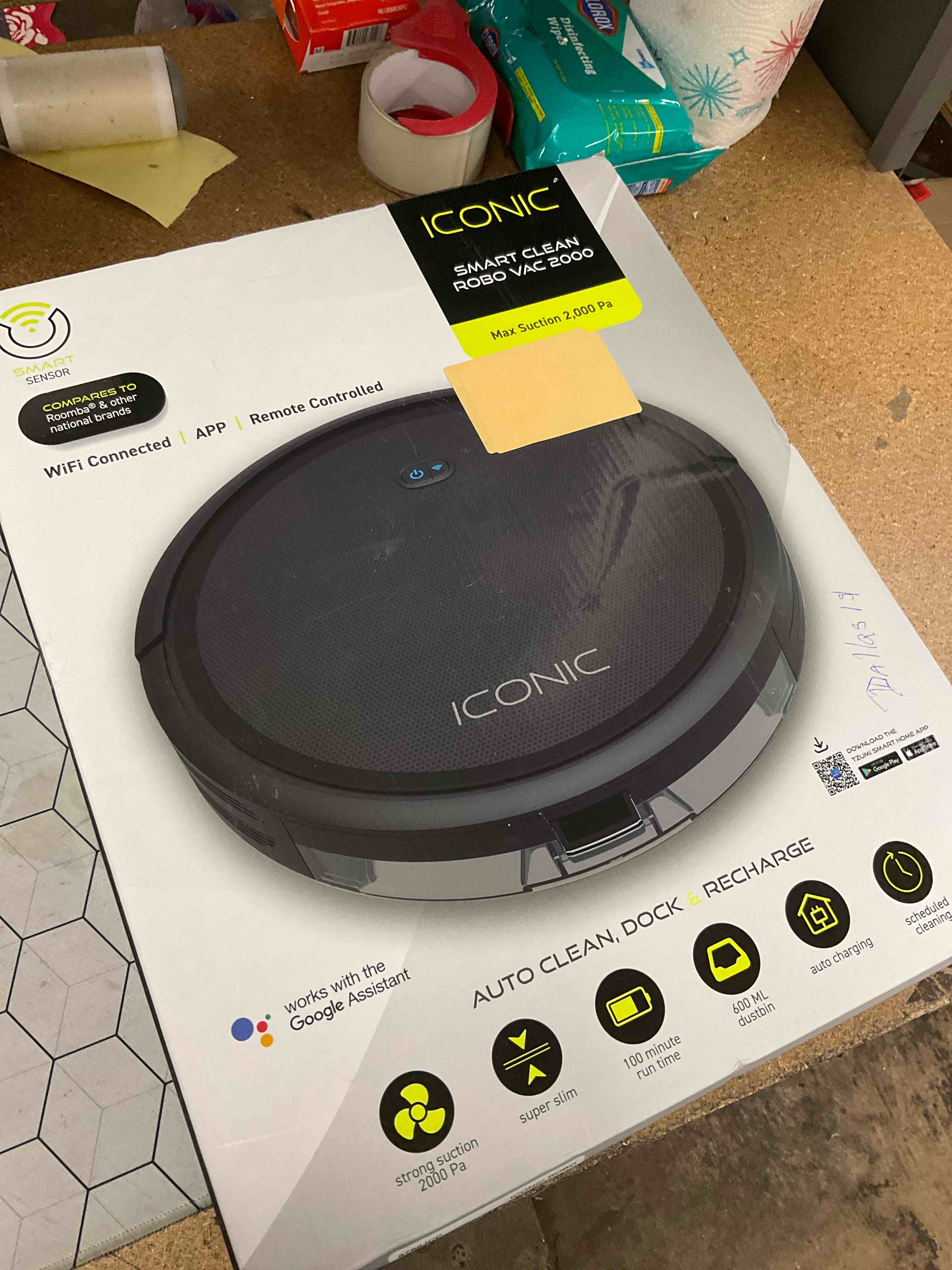 smart clean robo vac 2000