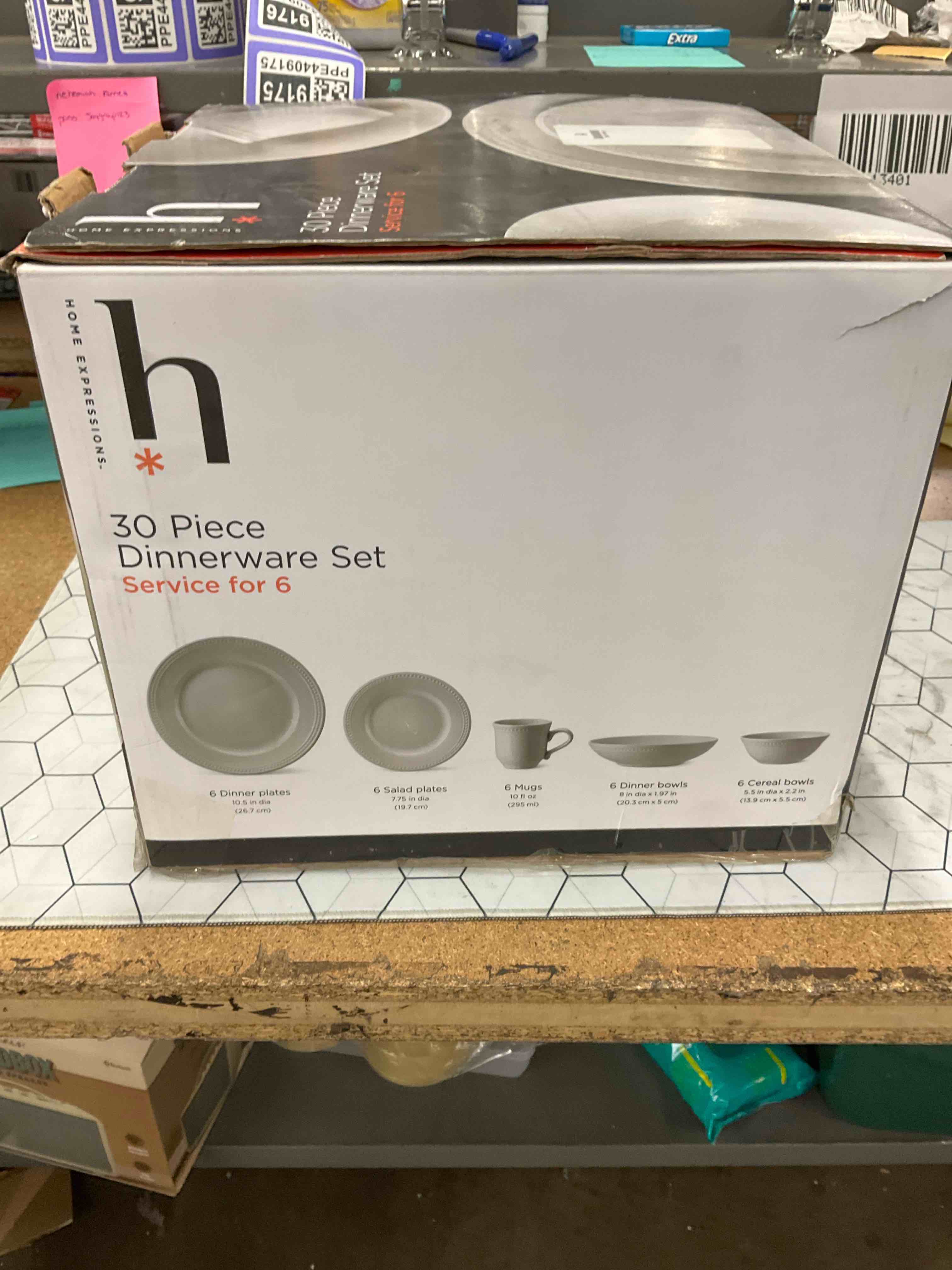 30 piece dinnerware set 