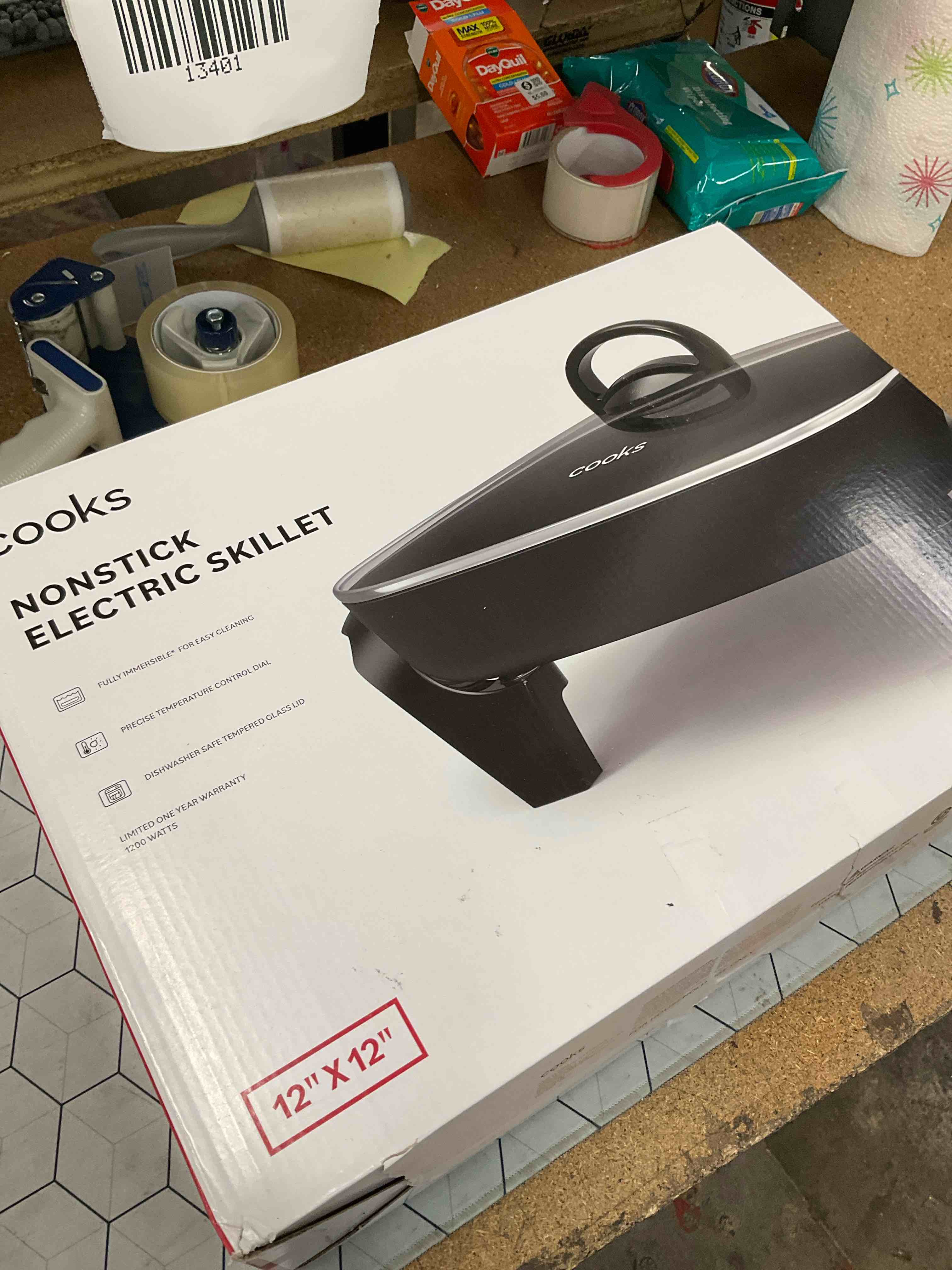 nonstick electric skillet