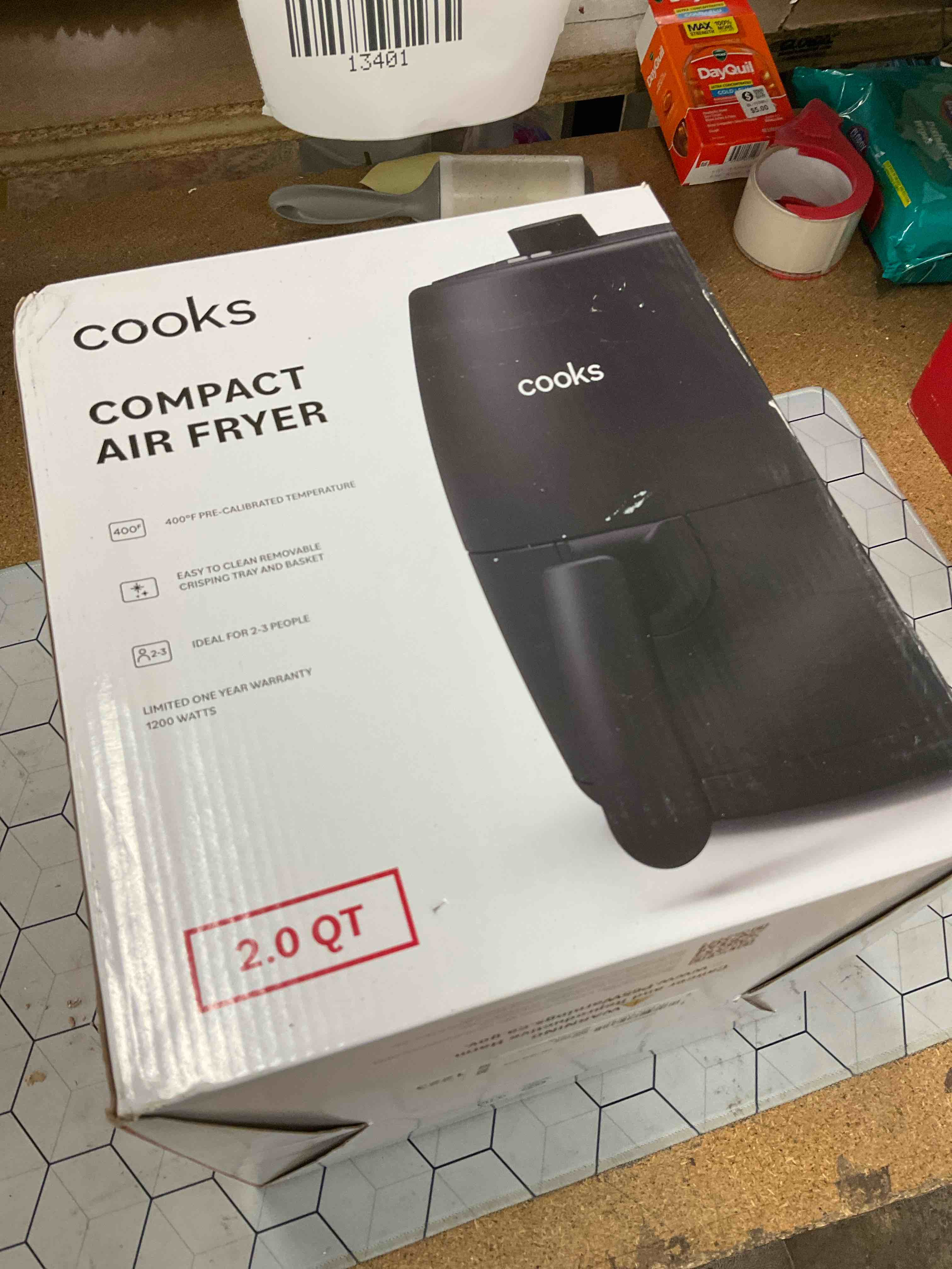 compact air fryer 