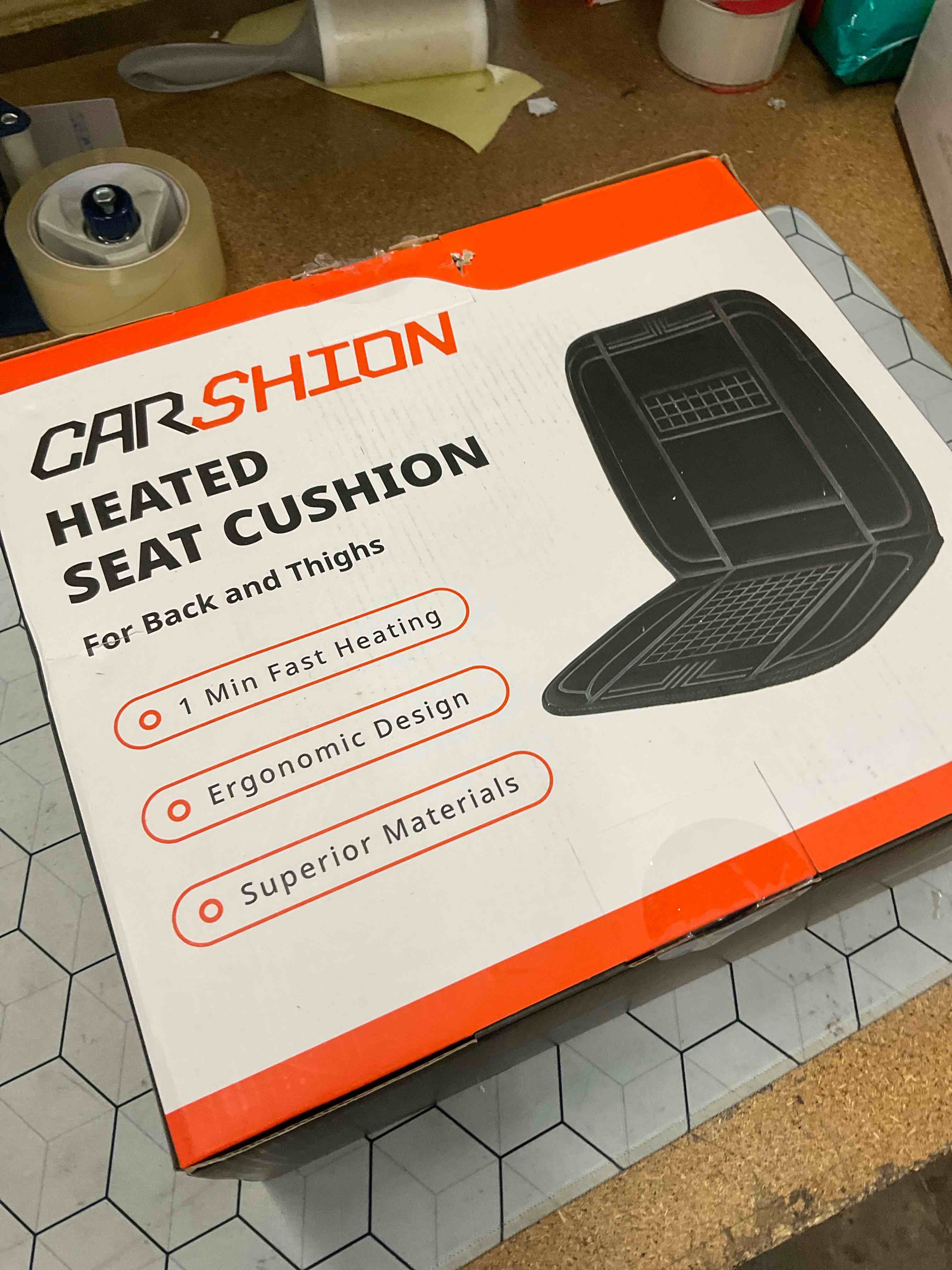 heated seat cushion