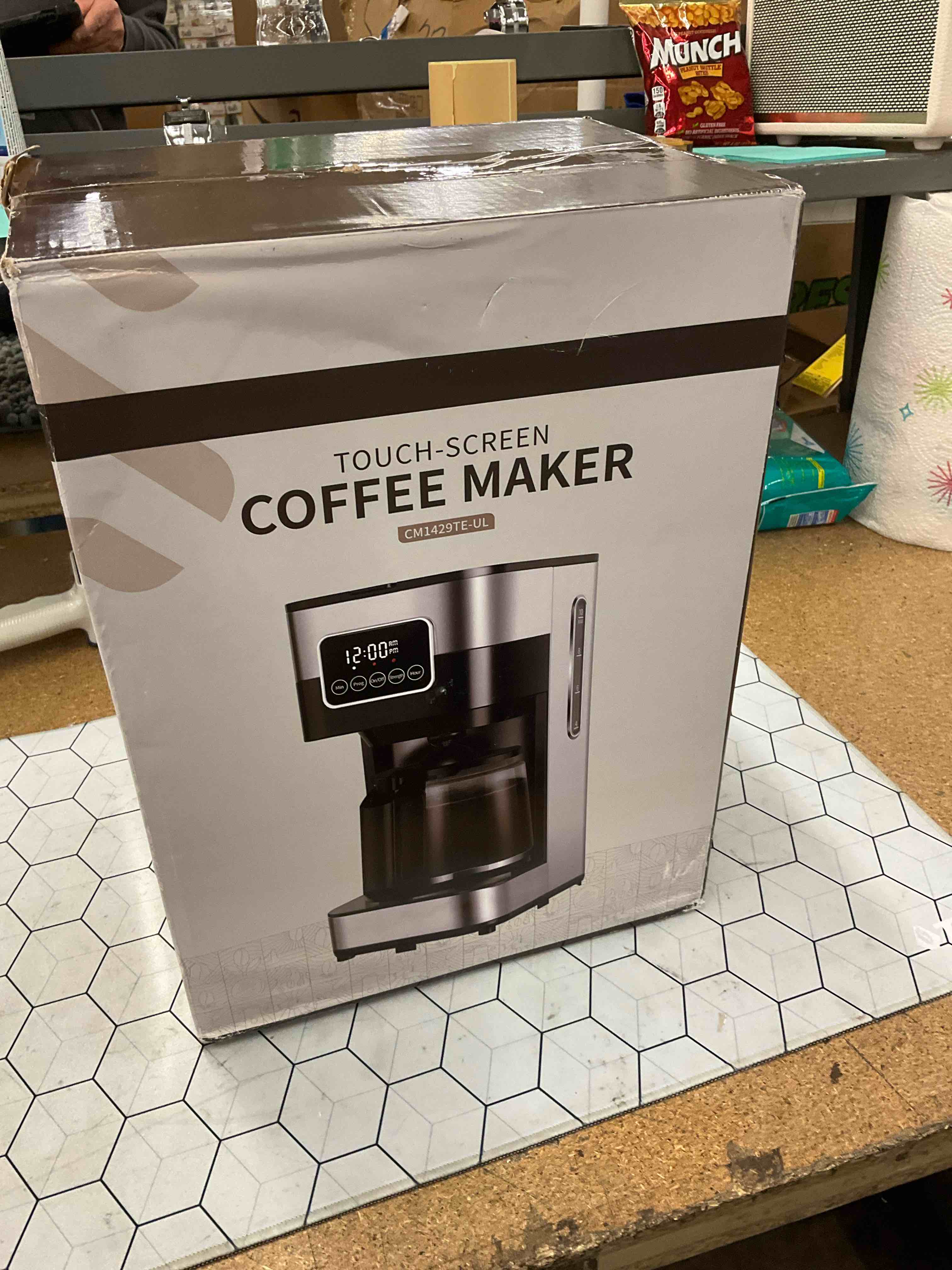 touchscreen coffee maker 