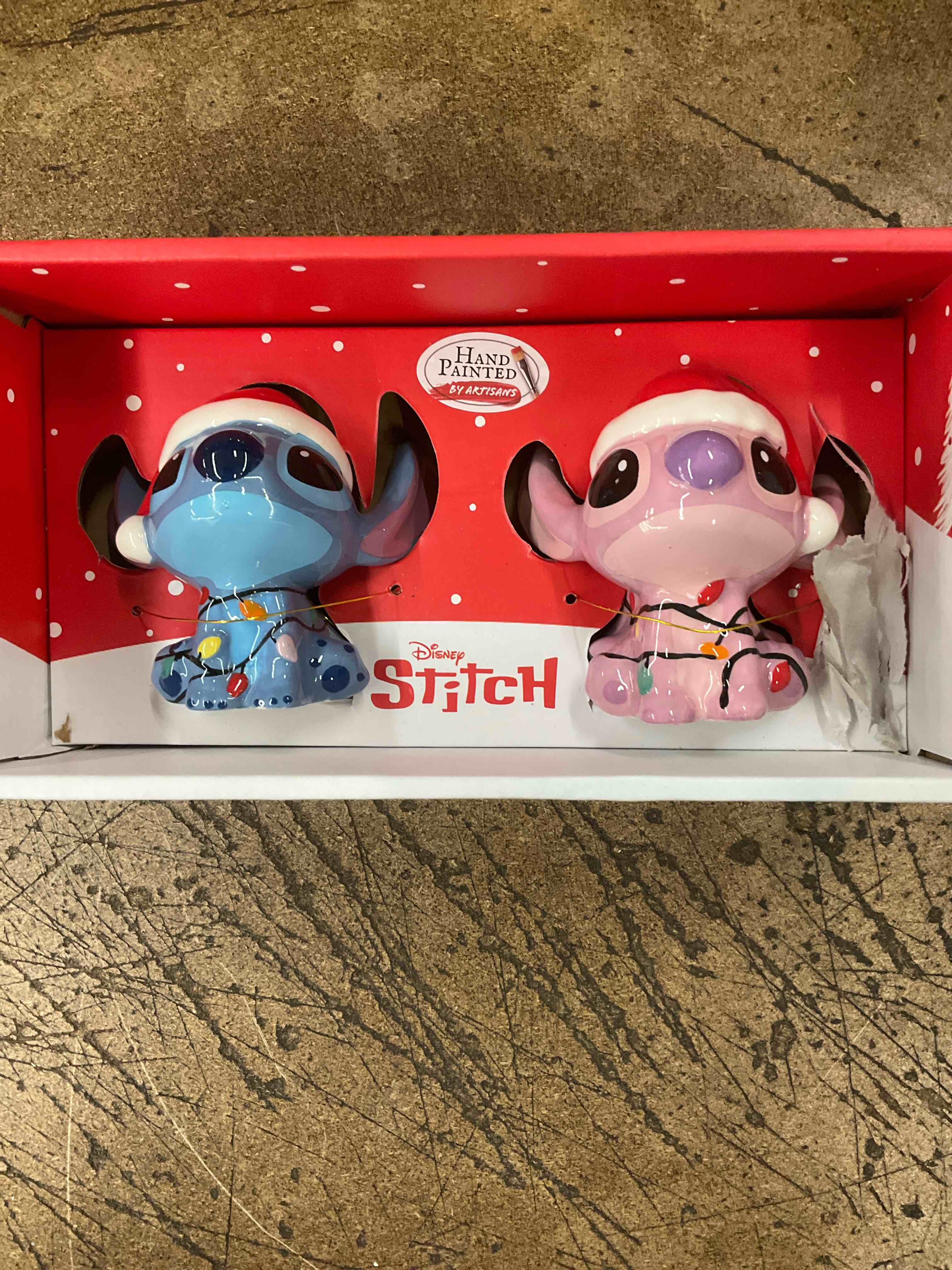 Lilo & Stitch Ceramic Stitch and Angel Salt & Pepper Shakers