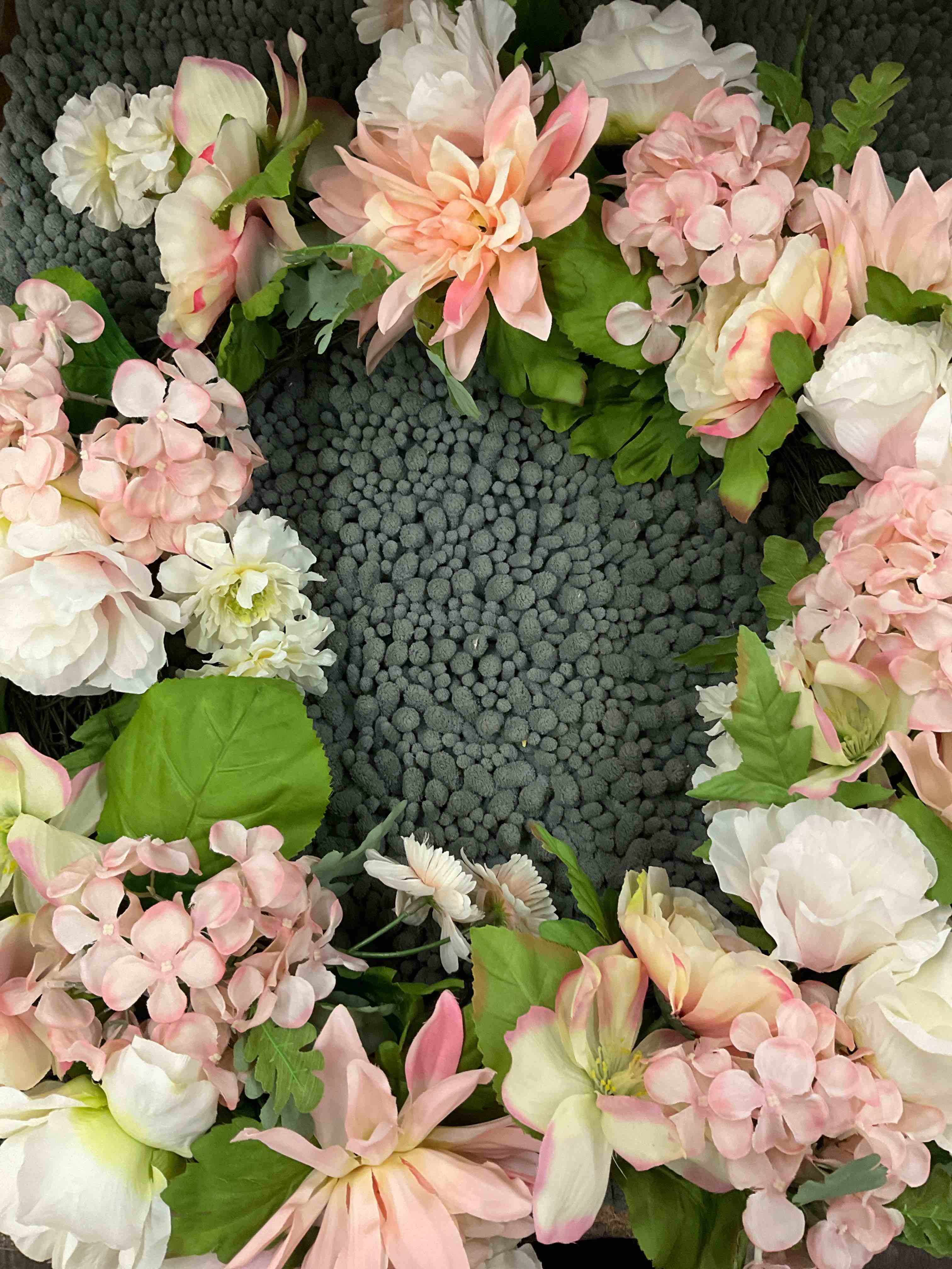 All State Pink & White Floral Home Decor Reefs 