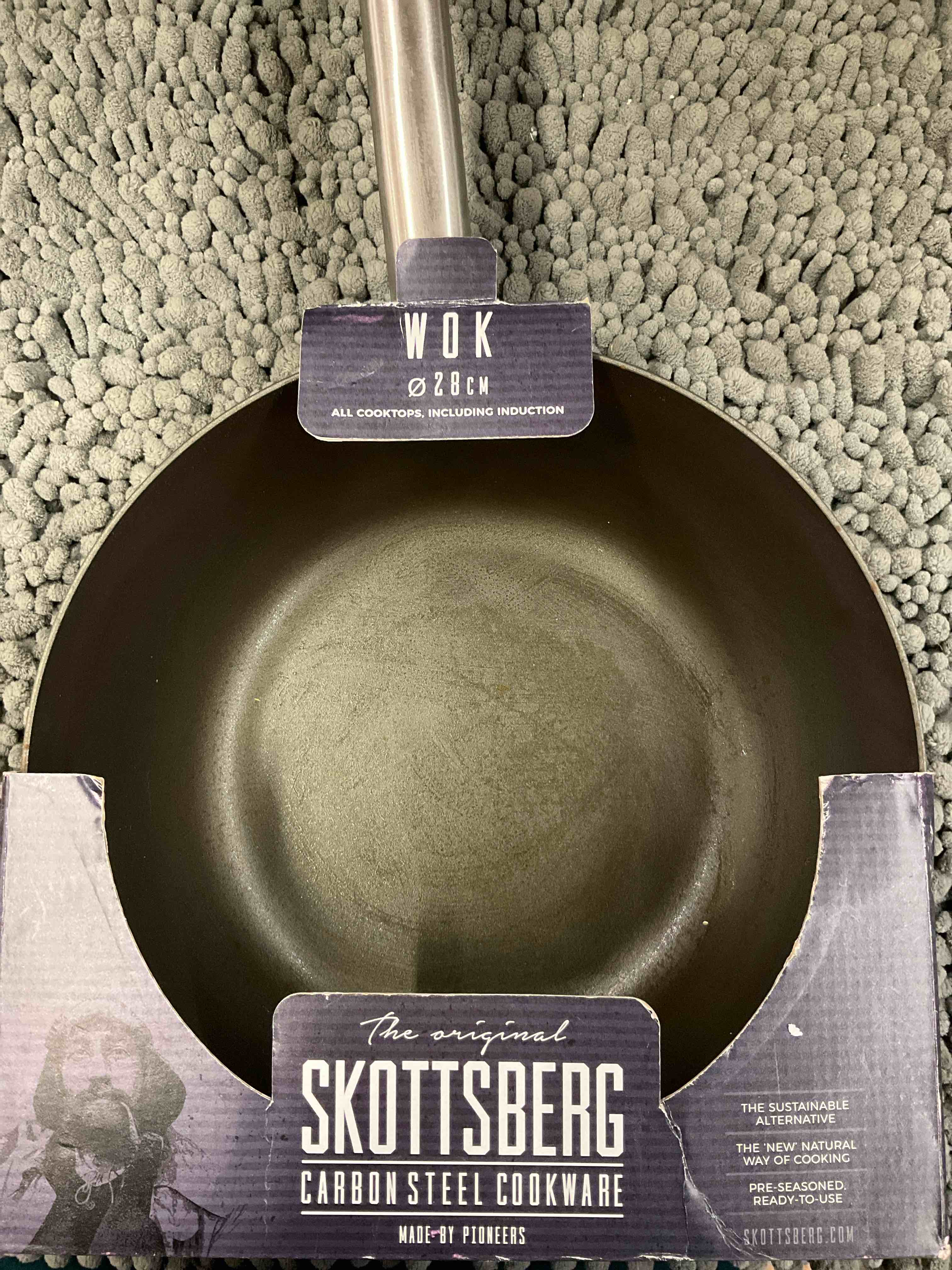 Skottsberg Carbon Steel Cookware Pre-Seasoned Ready to Use