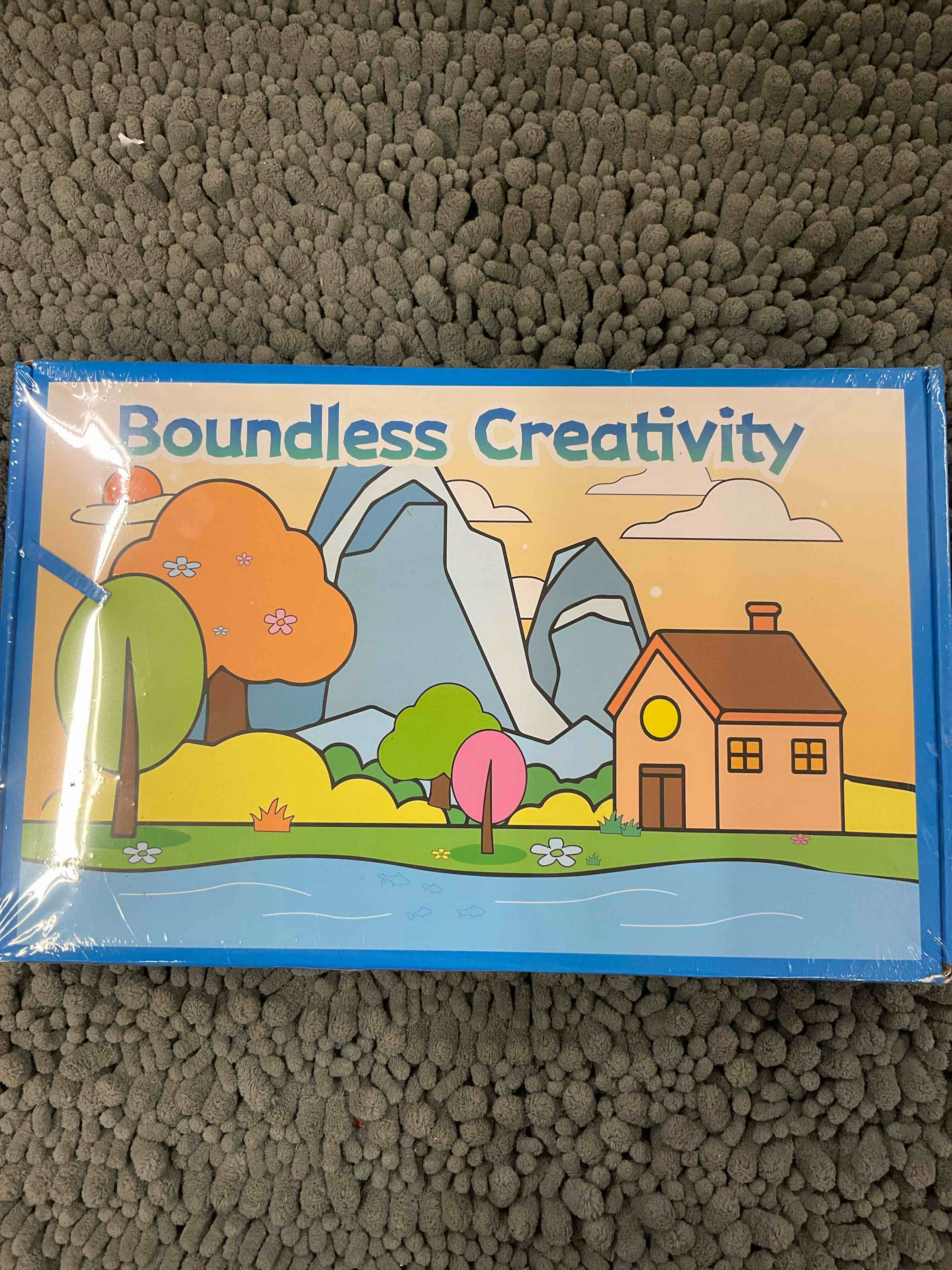 Boundless Creativity Coloring Book & Market Set 