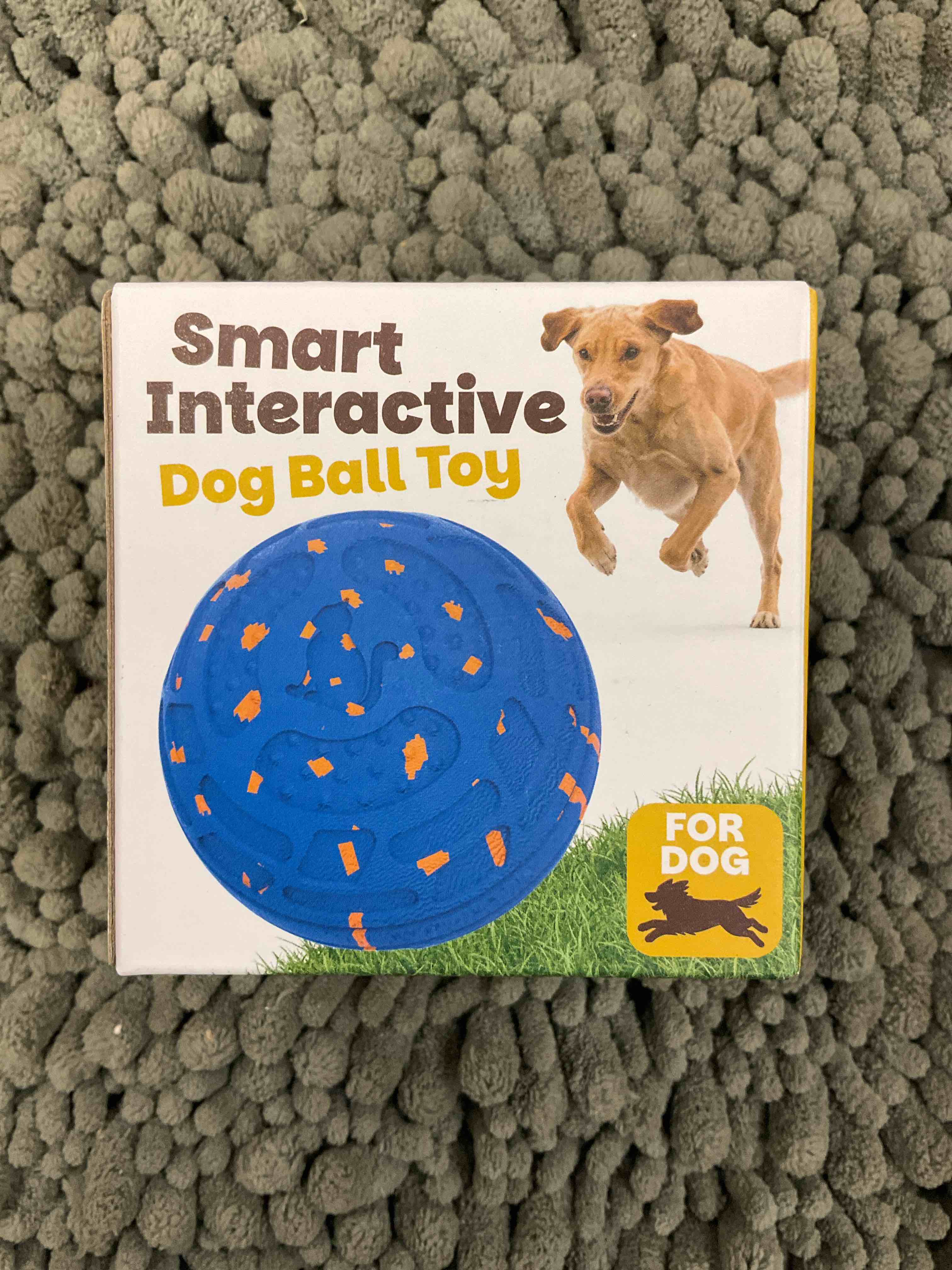 Smart Automatic Moving Dog Toy for Medium & Large Dogs, Resistant E-TPU Material, Rechargeable, Waterproof, Keeps Dogs Busy Indoors