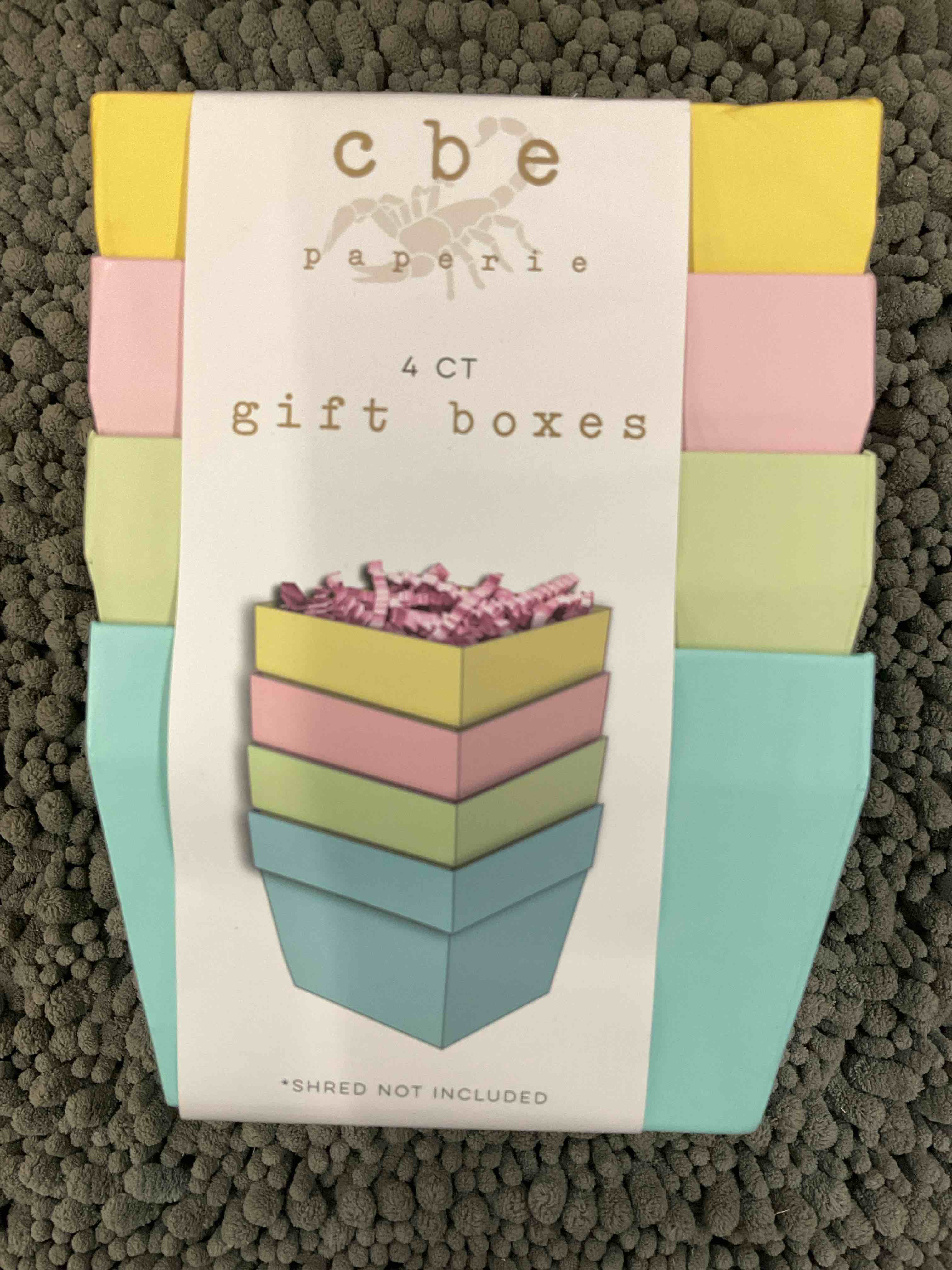 4 count gift boxes 