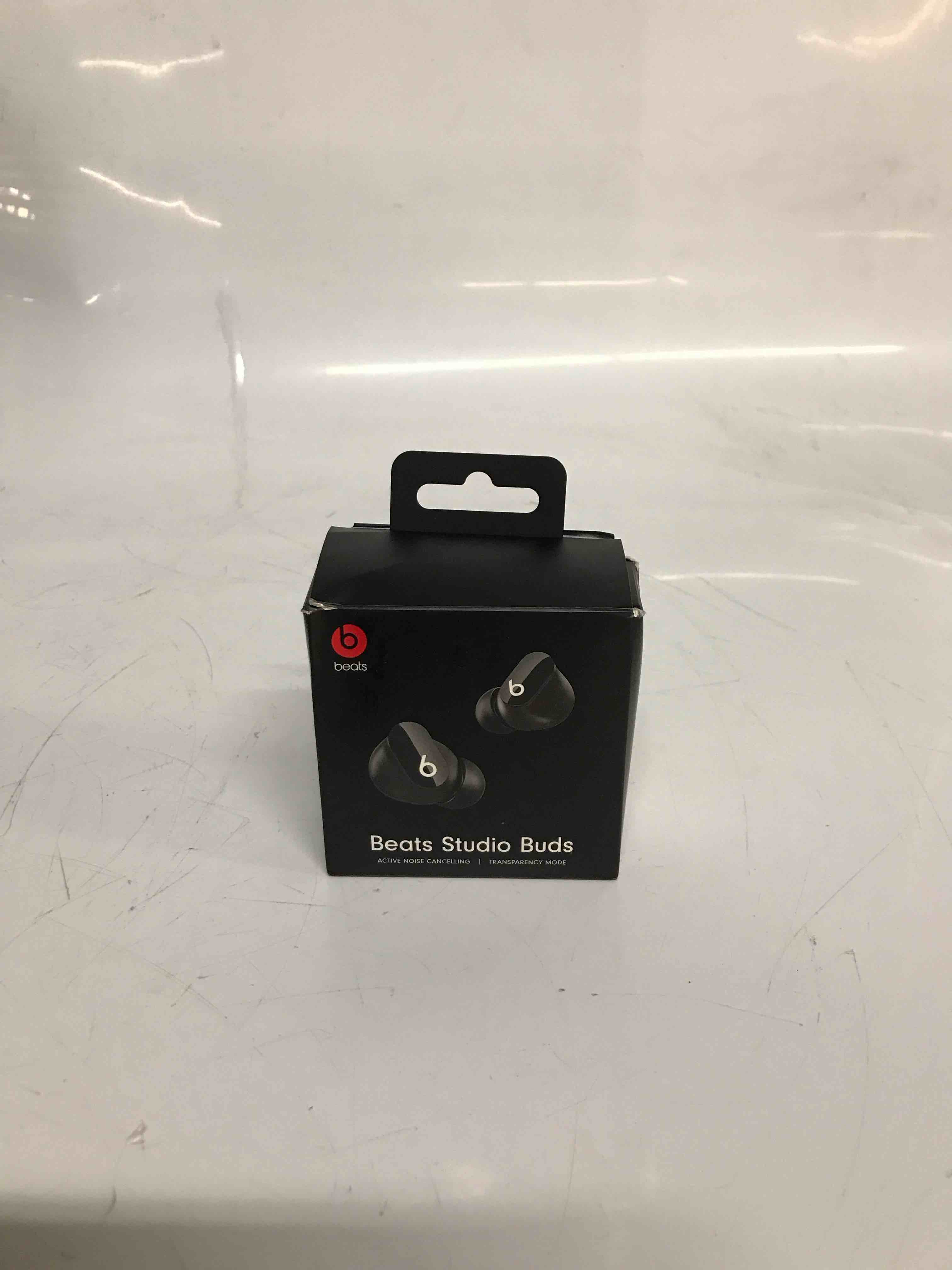 beats studio buds - true wireless noise cancelling earbuds - compatible with apple & android, built-in microphone, ipx4 rating, sweat resistant earphones, class 1 bluetooth headphones - black