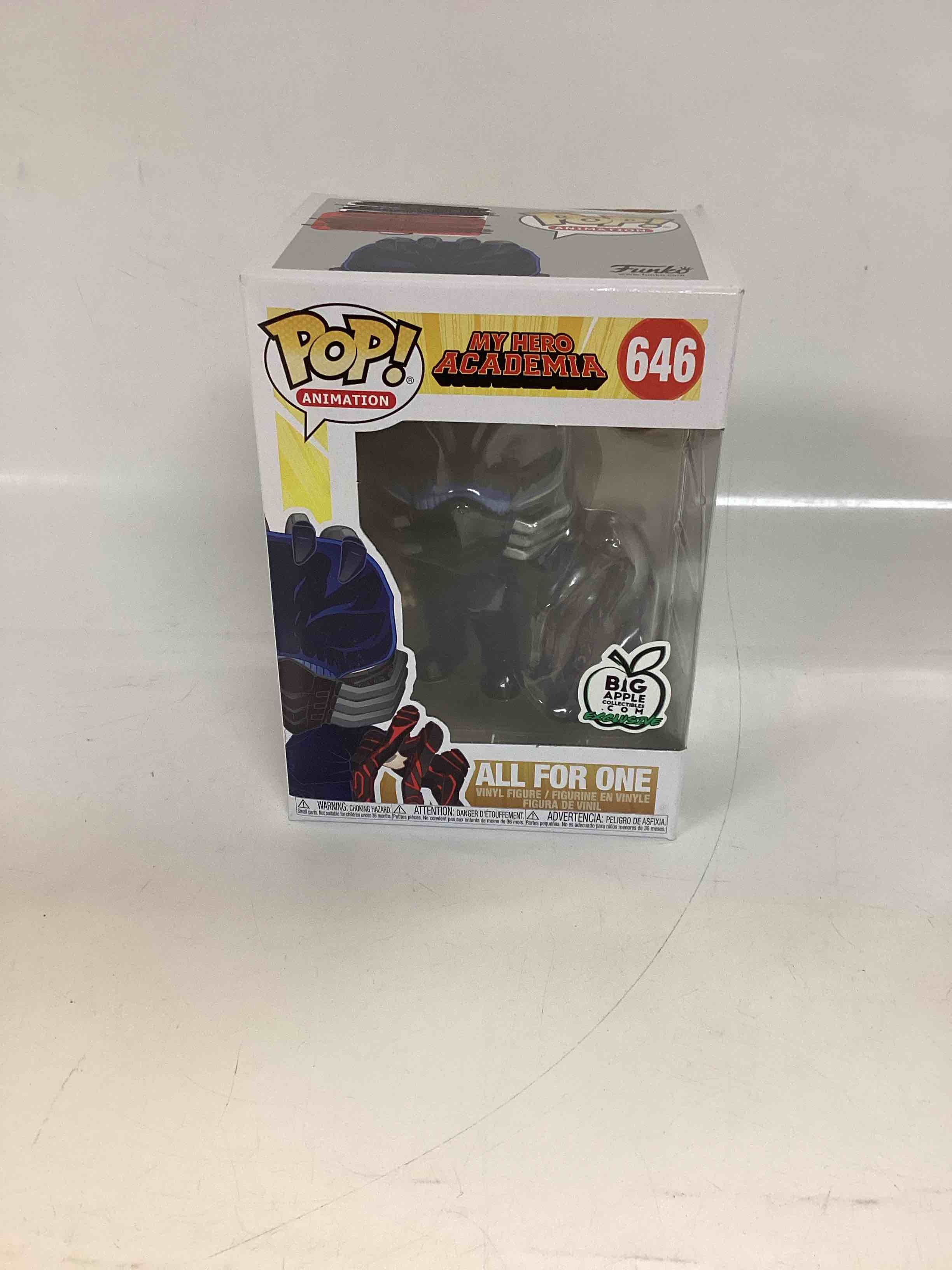 Funko POP Animation My Hero Academia All for One 646 Vinyl Figure