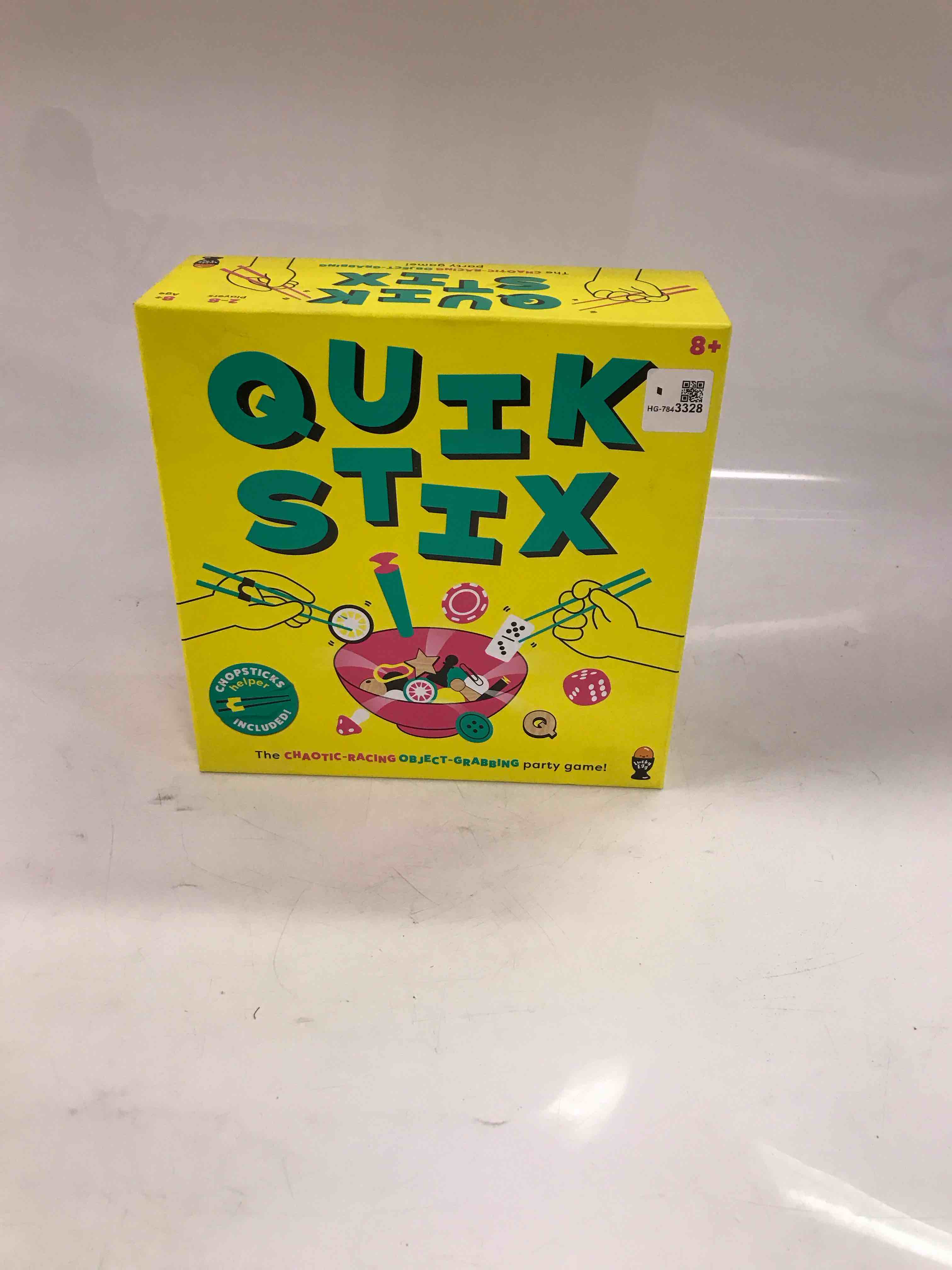 Quik Stix The Chaotic Racing Object Grabbing Party Game