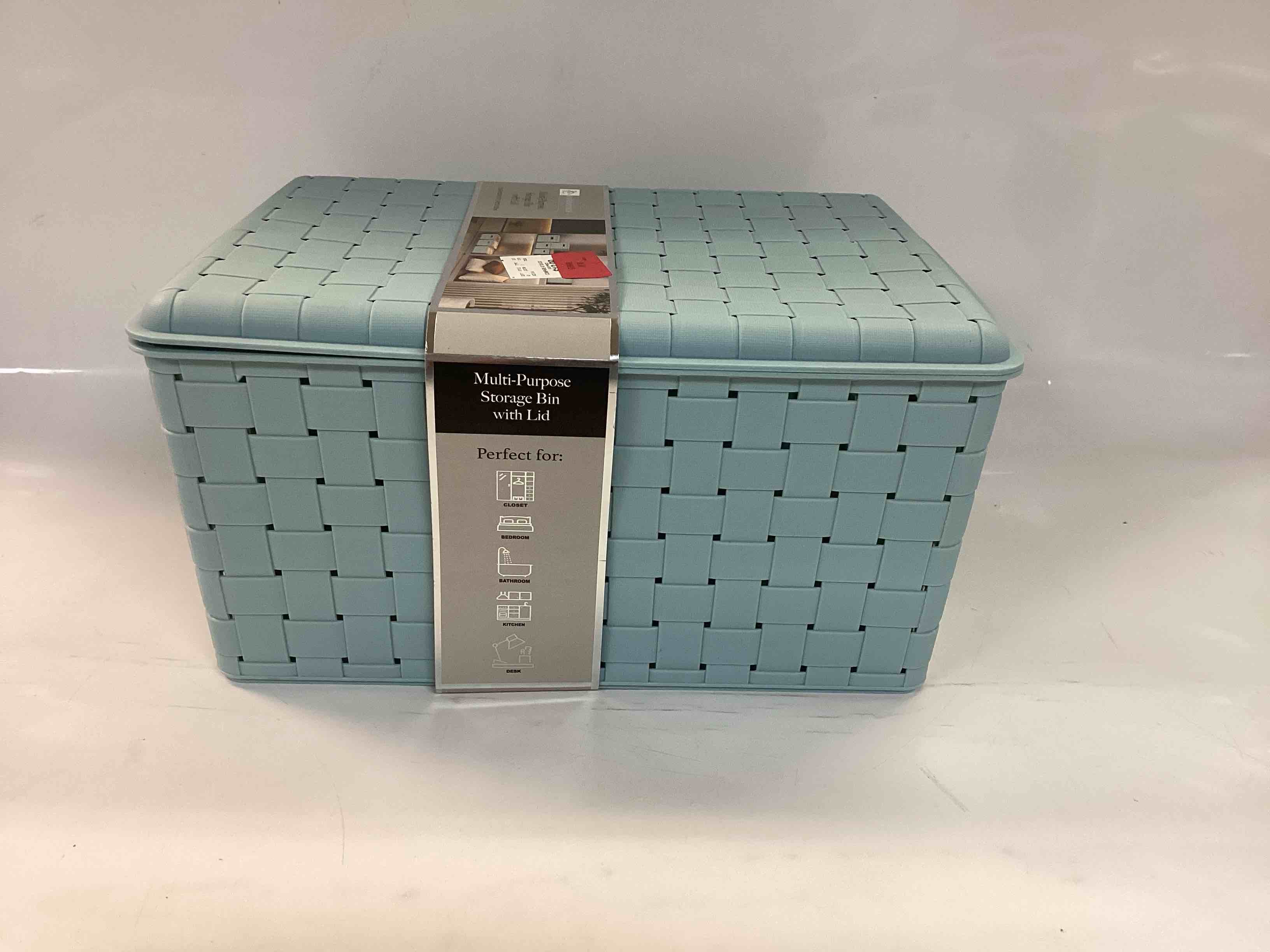 Lifestyle Multi-Purpose Storage Bin w/Lid