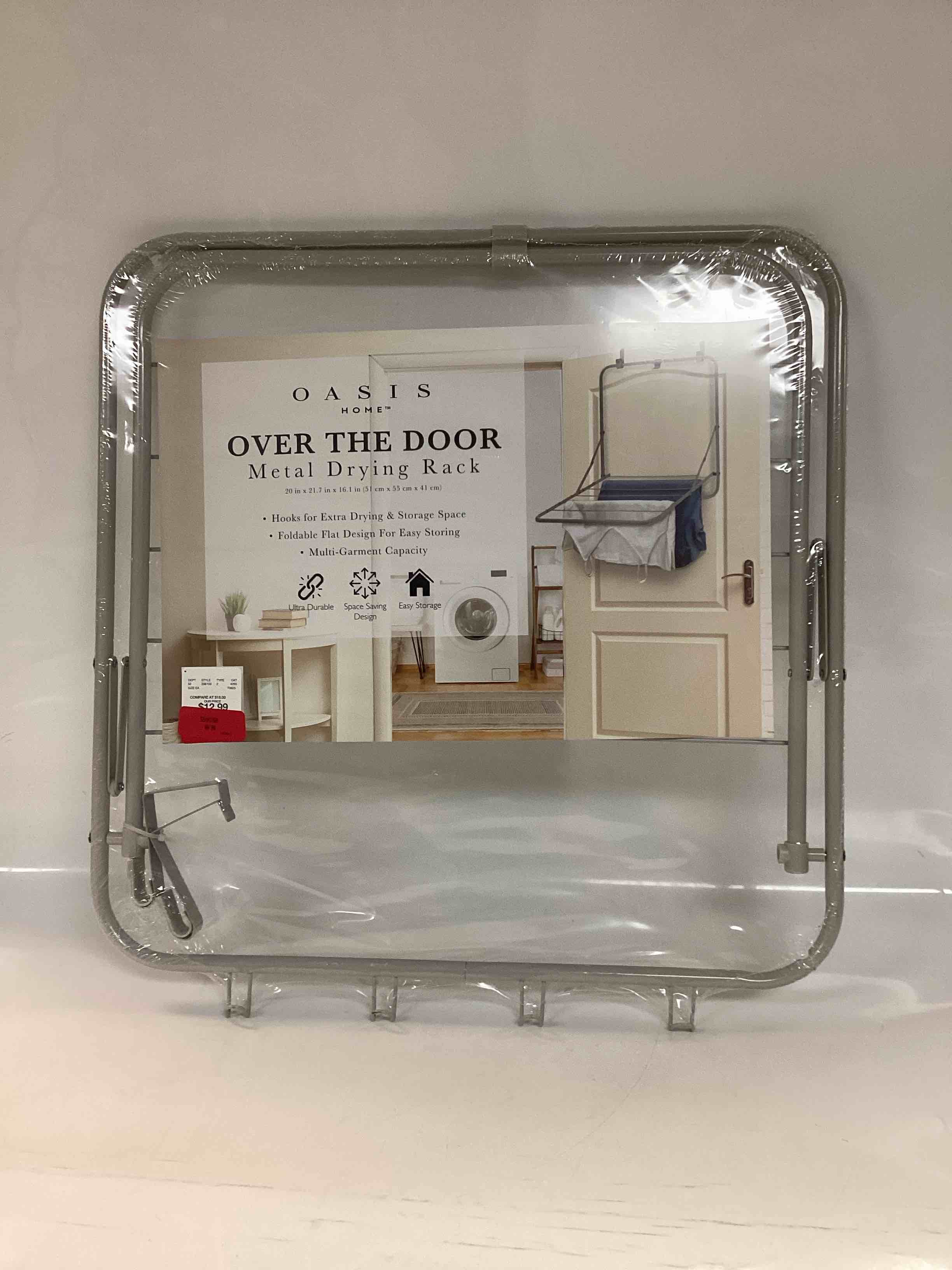 Oasis Home Over-The-Door Clothes Drying Rack