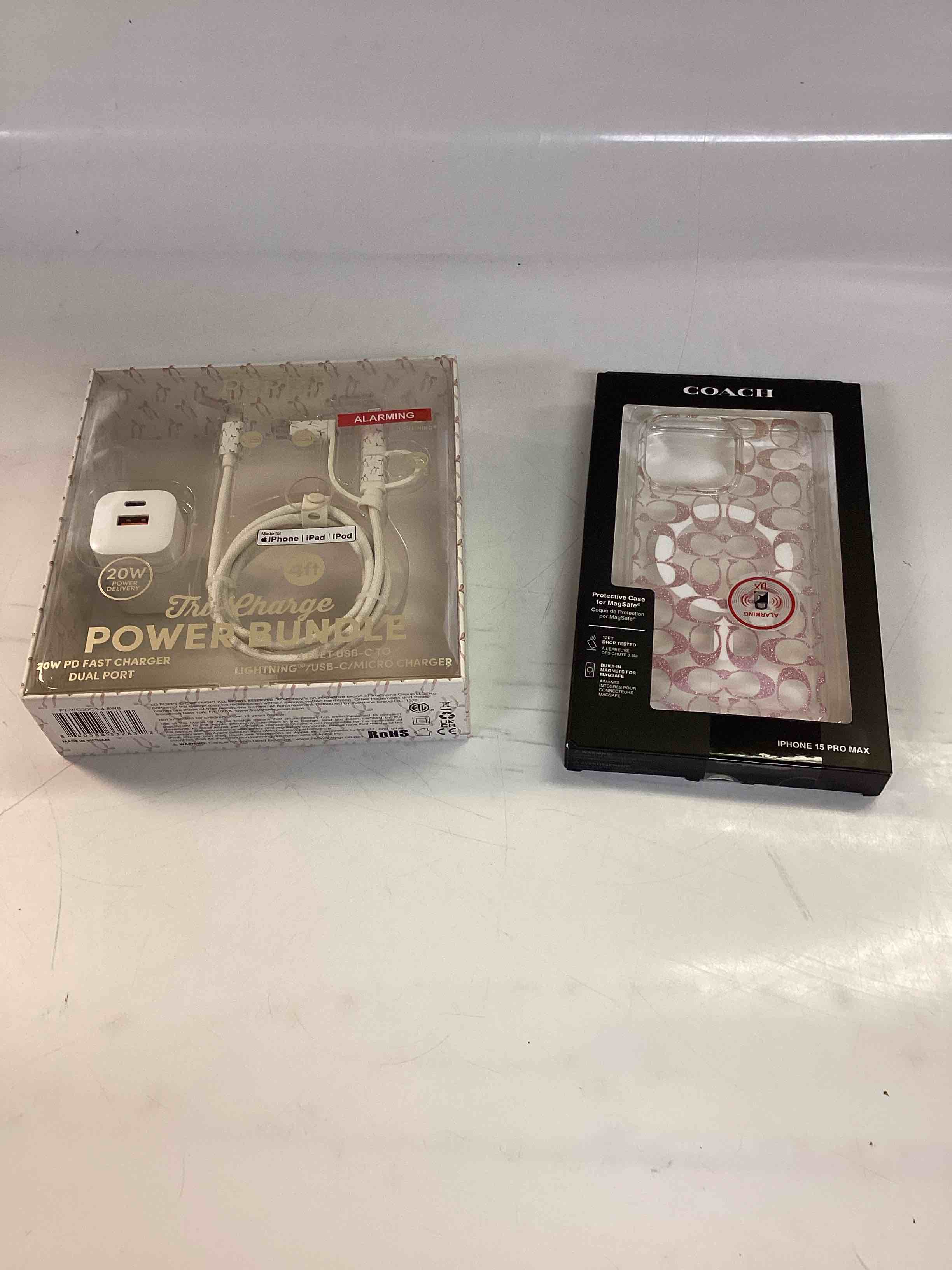 iPhone 15 Pro Max Charger and Case Bundle