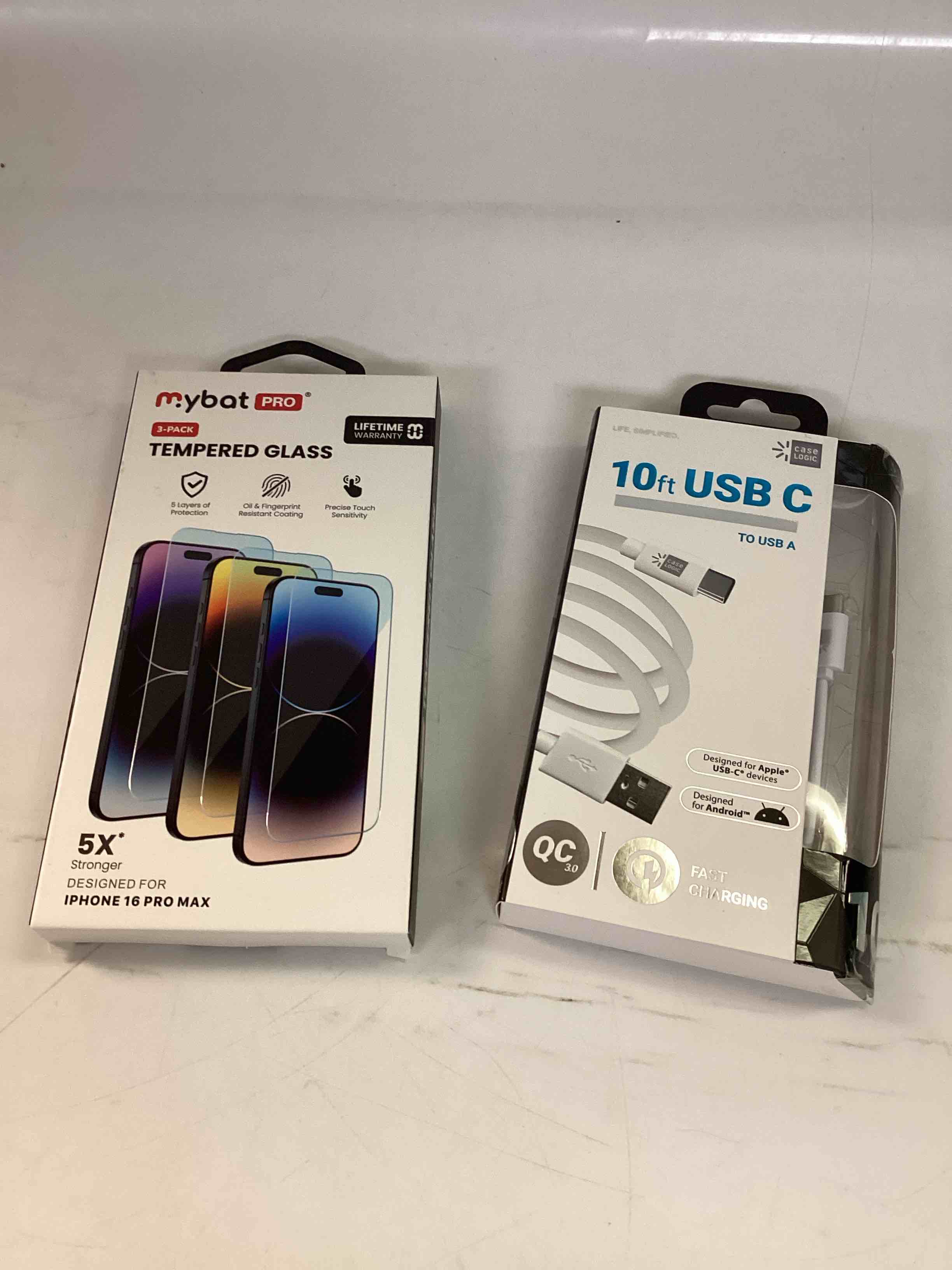 iPhone 16 Pro Max Charger and Screen Protector Bundle