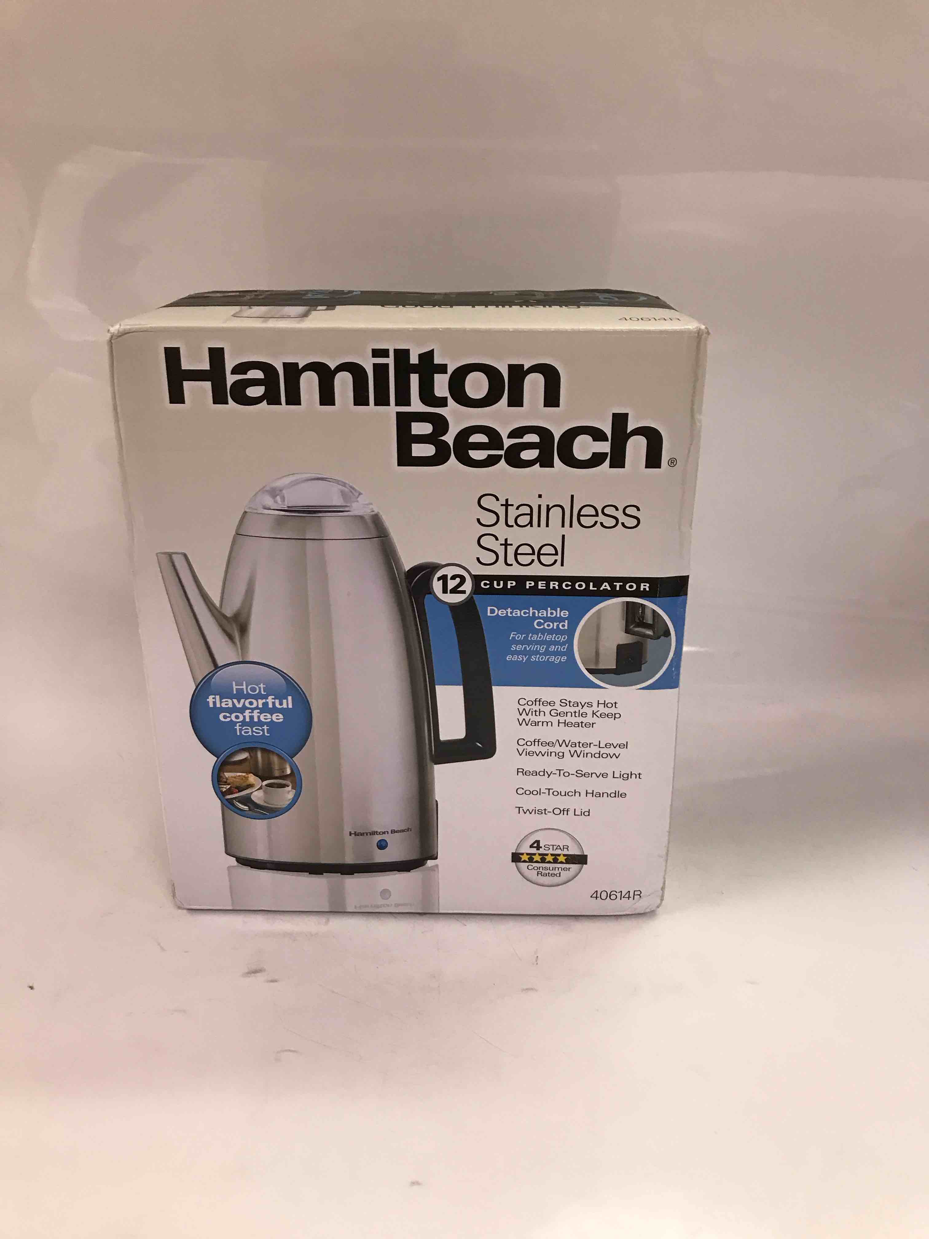 hamilton beach stainless steel 12 cup percolator 