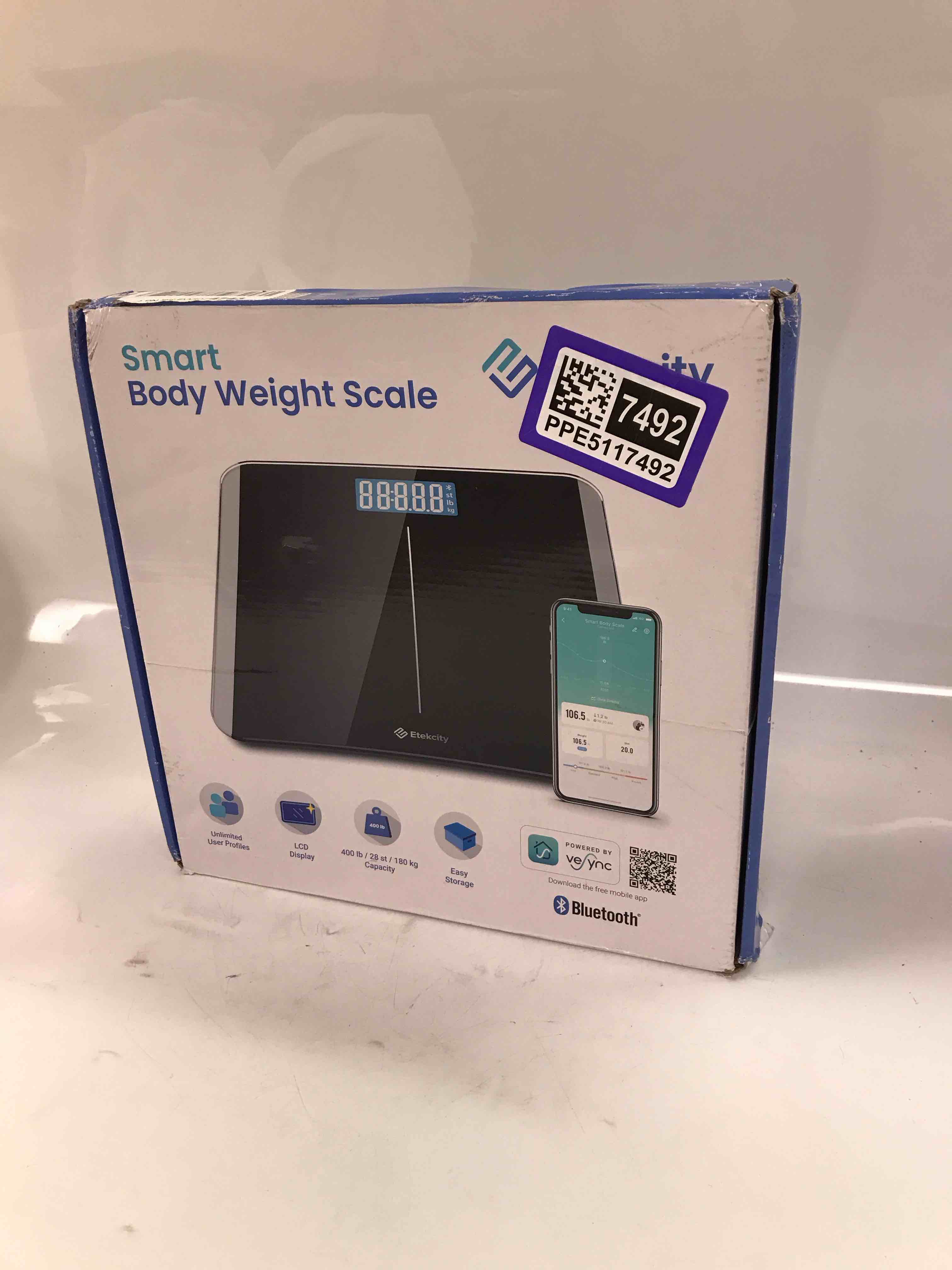etekcity smart body weight scale 