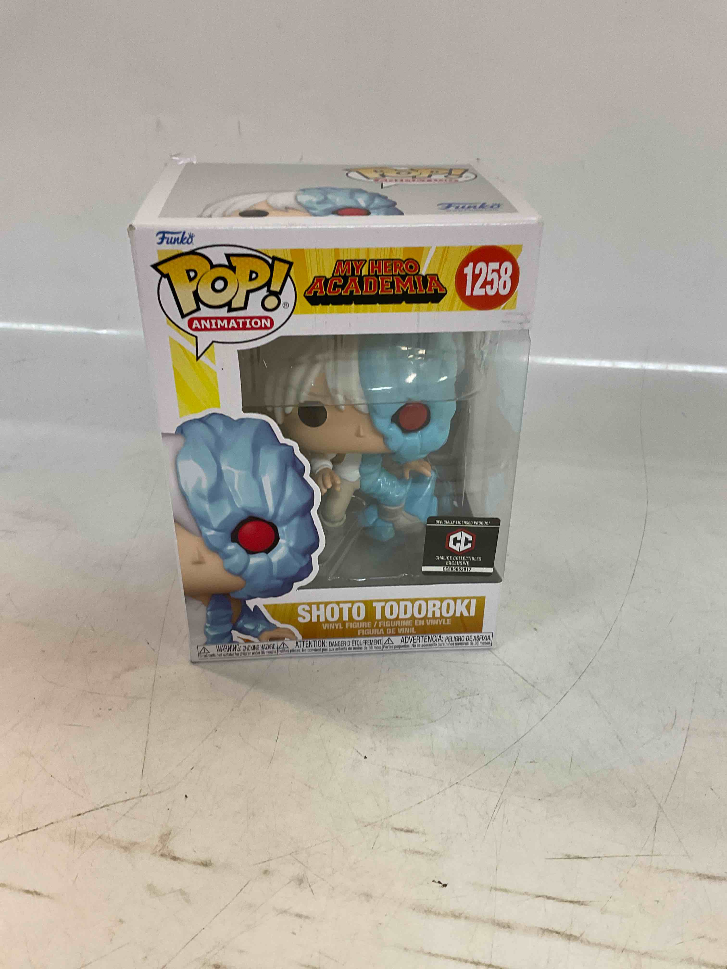 funko pop! animation: my hero academia - ice shoto todoroki special edition multicolor vinyl figure #1258 (common)
