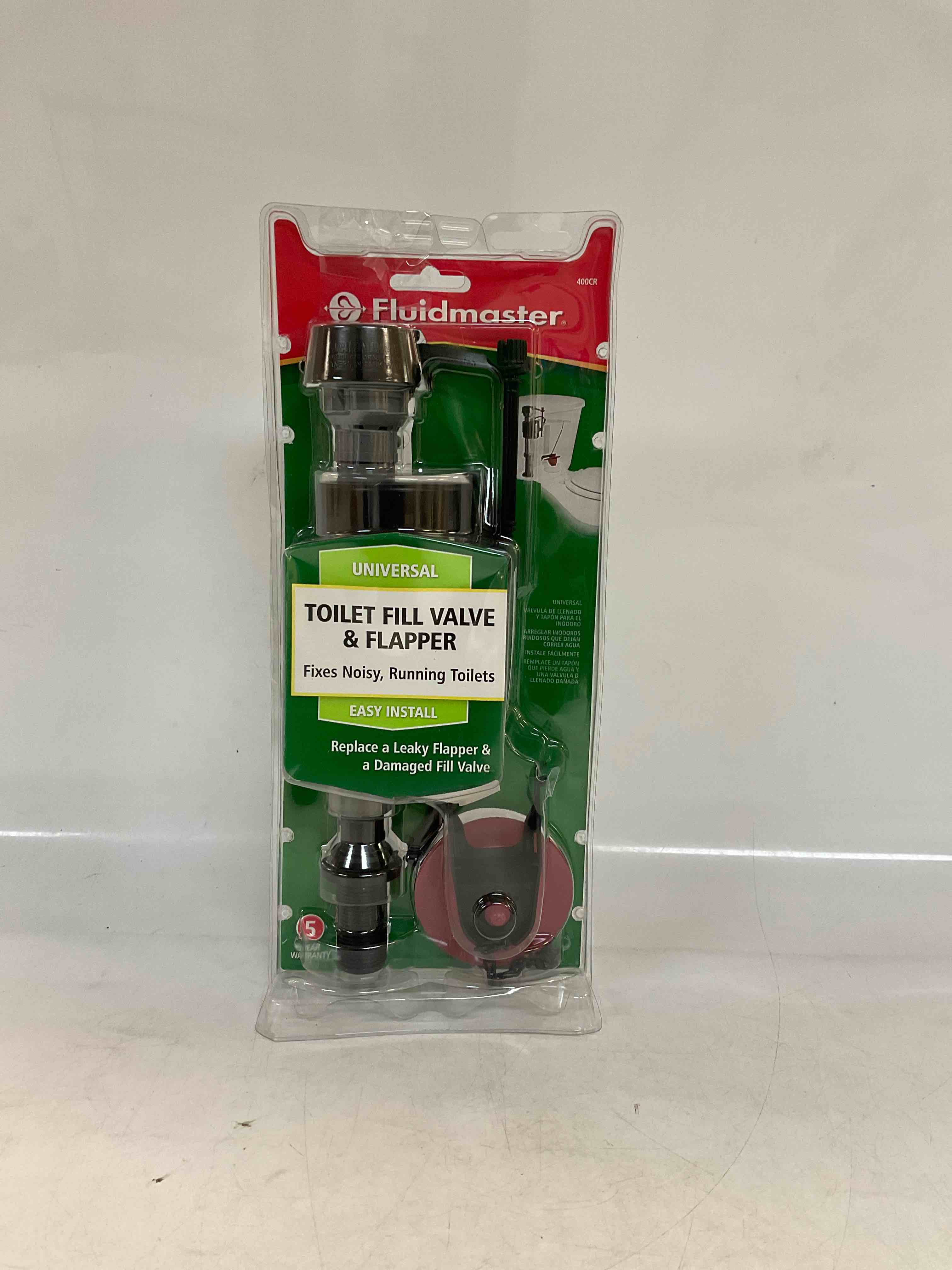 fluidmaster universal toilet fill valve&flapper