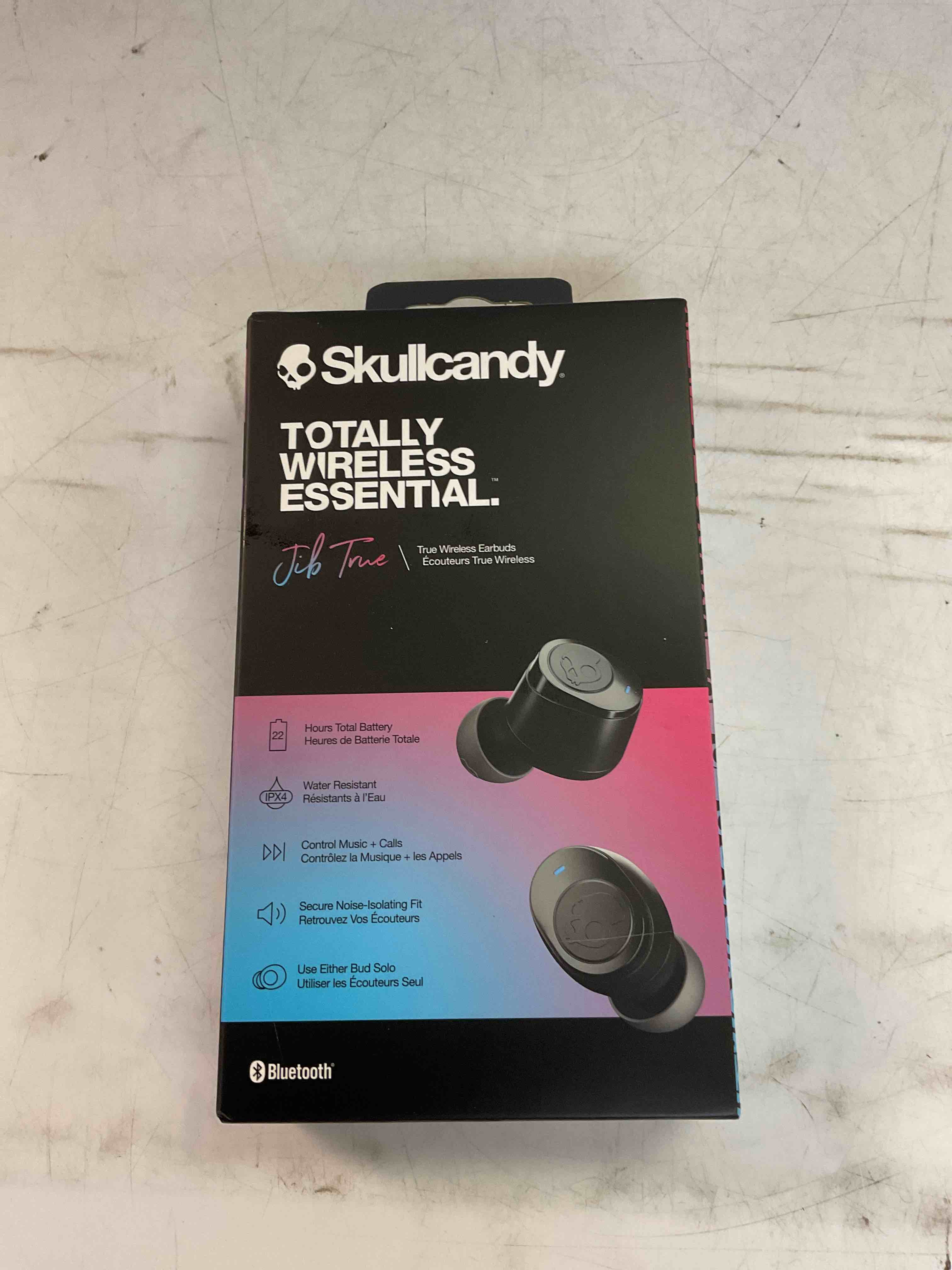 Condition photo showing New/Like New for skullcandy jib true wireless earbuds - true black