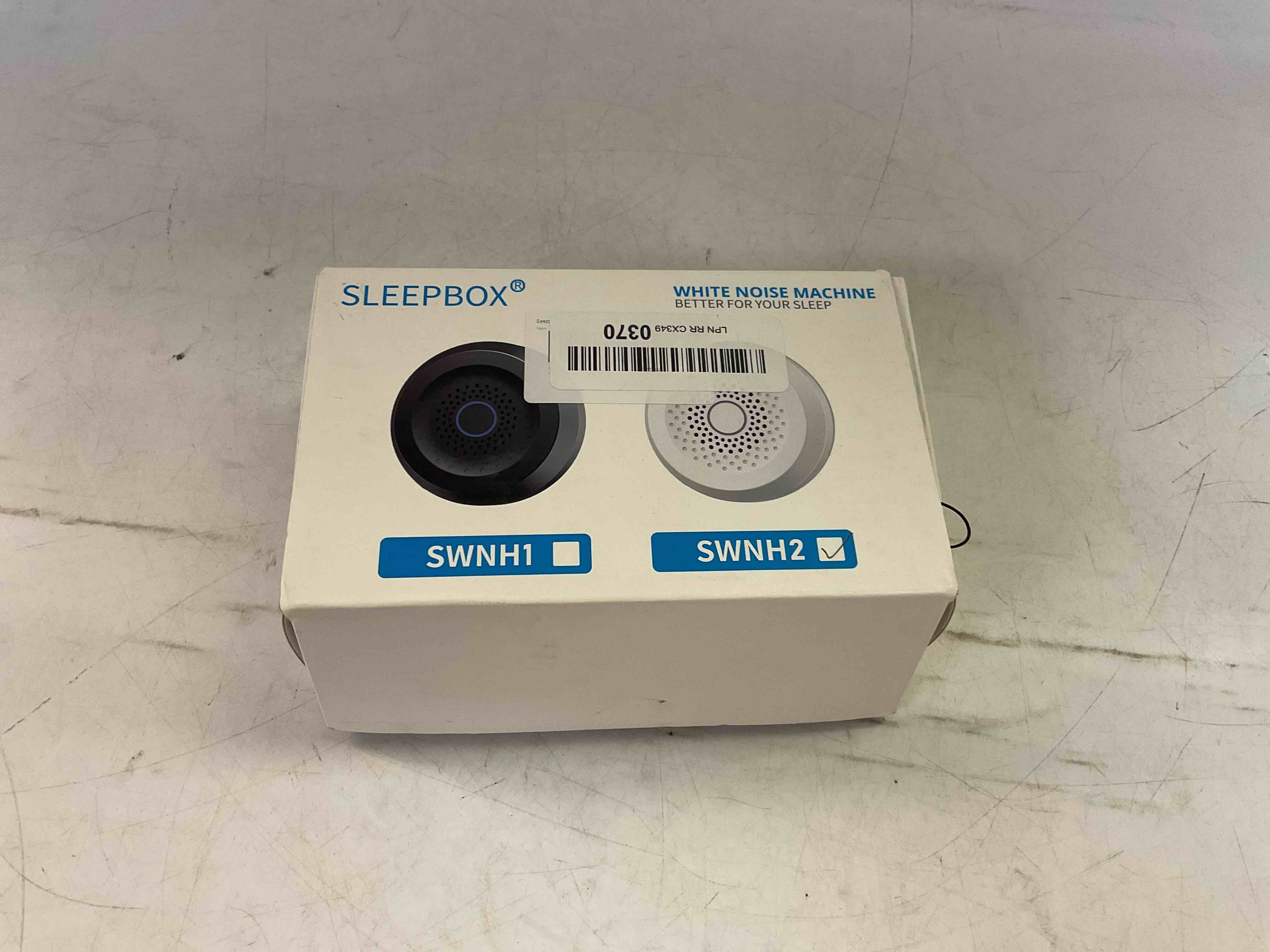Sleepbox SWNH2 Portable White Noise Machine