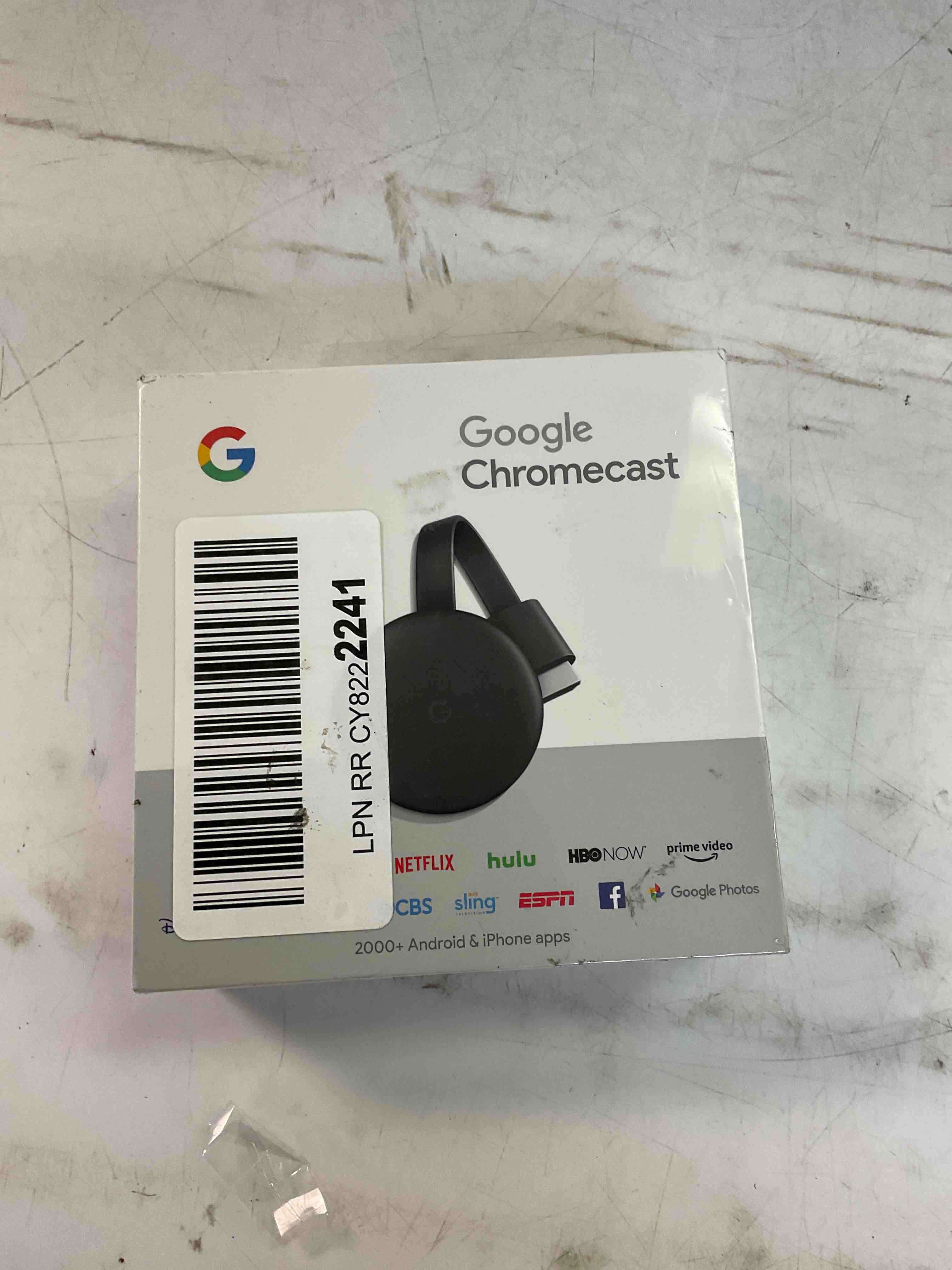 google chromecast 3rd gen
