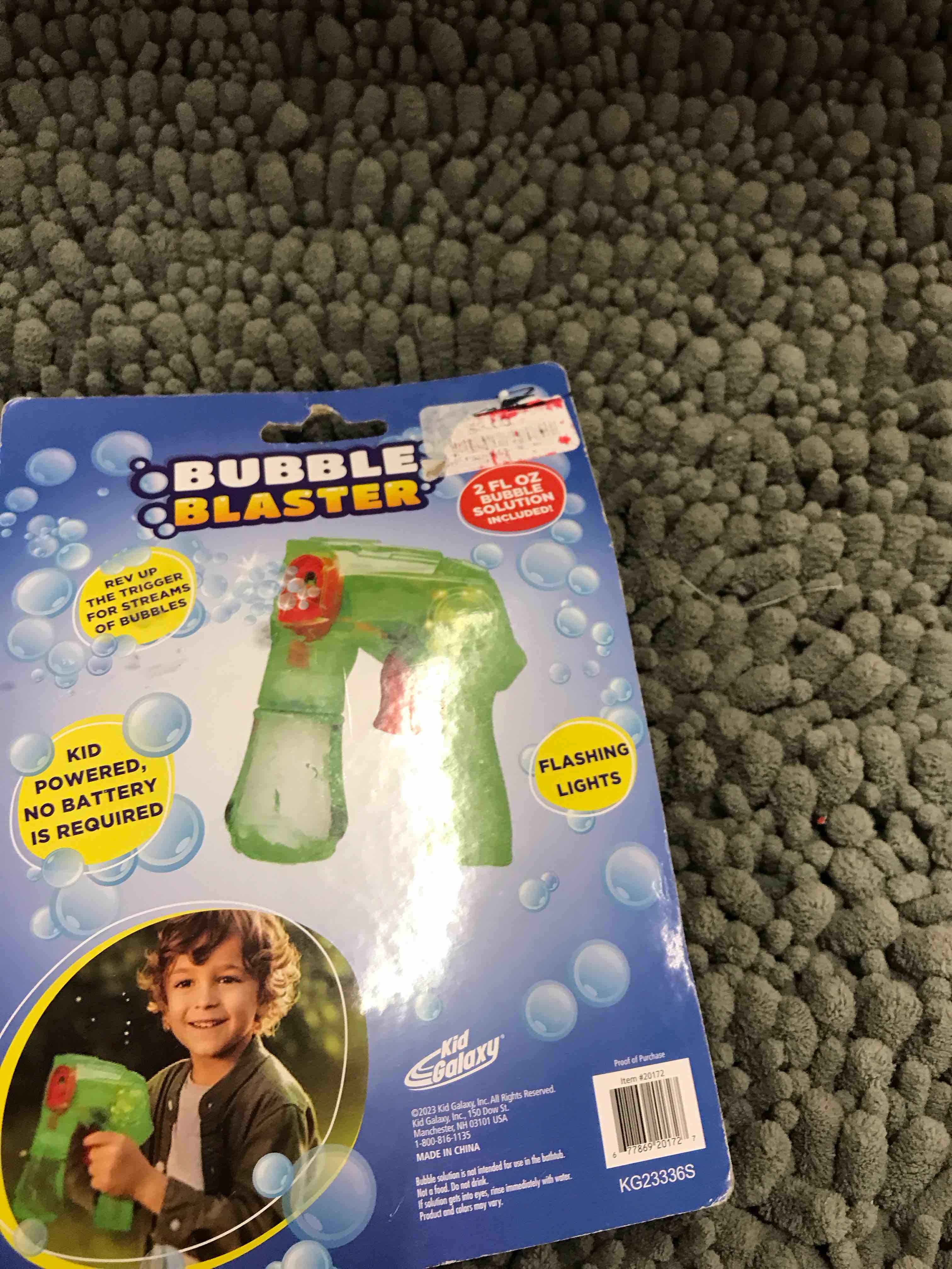 Condition photo showing New/Like New for bubble blaster