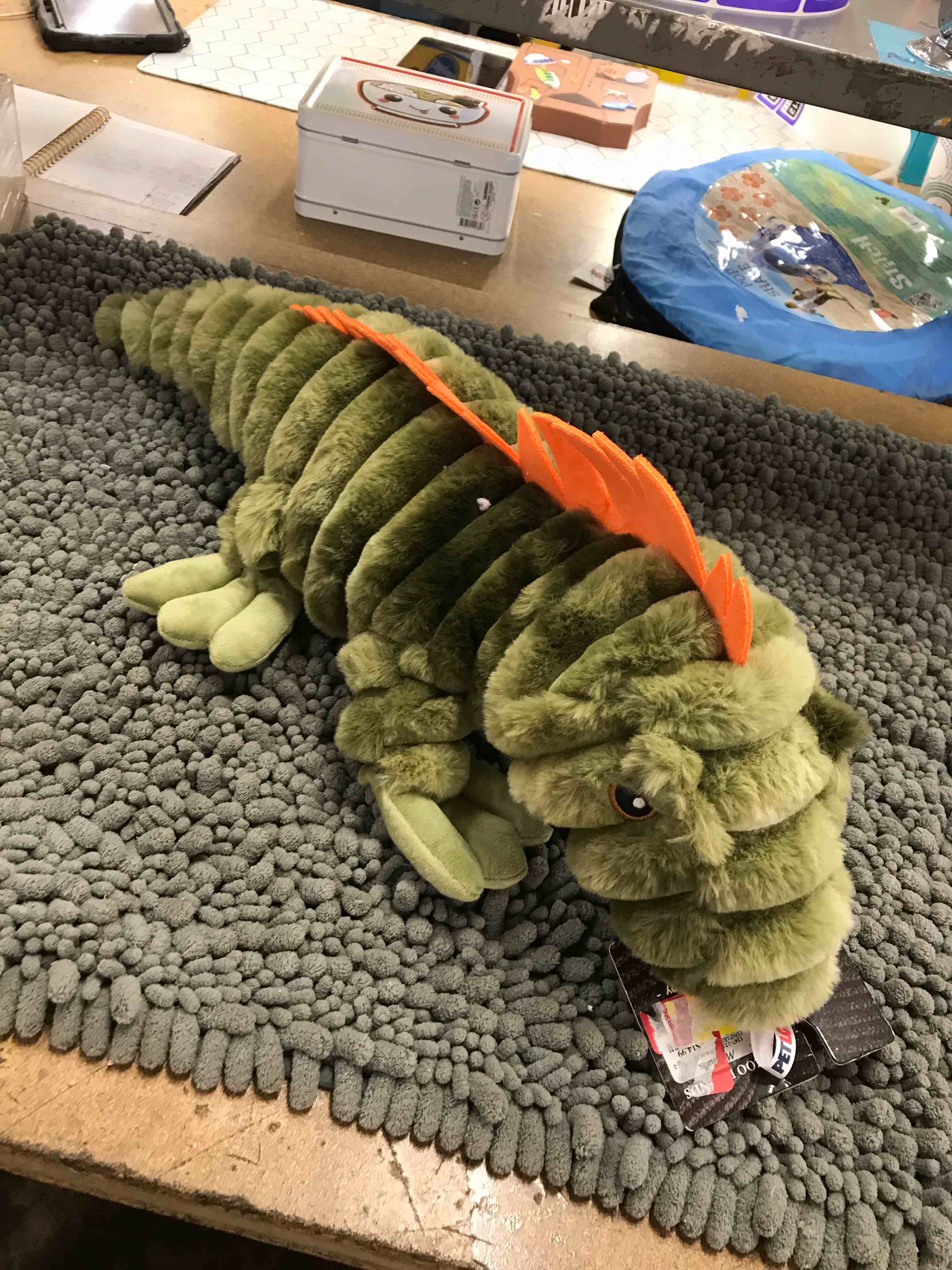 squeaky alligator dog toy
