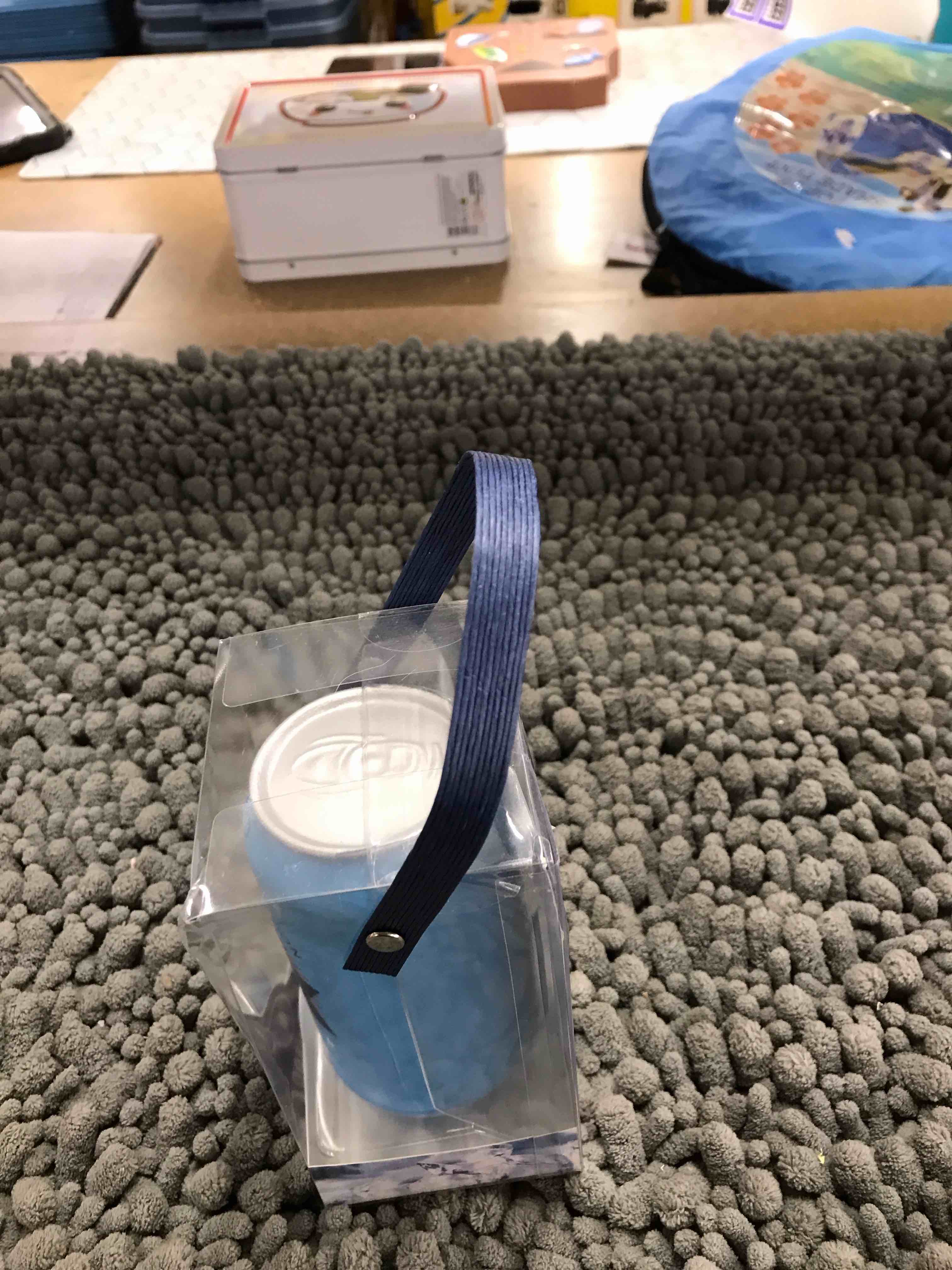 Condition photo showing New/Like New for beer can sress ball