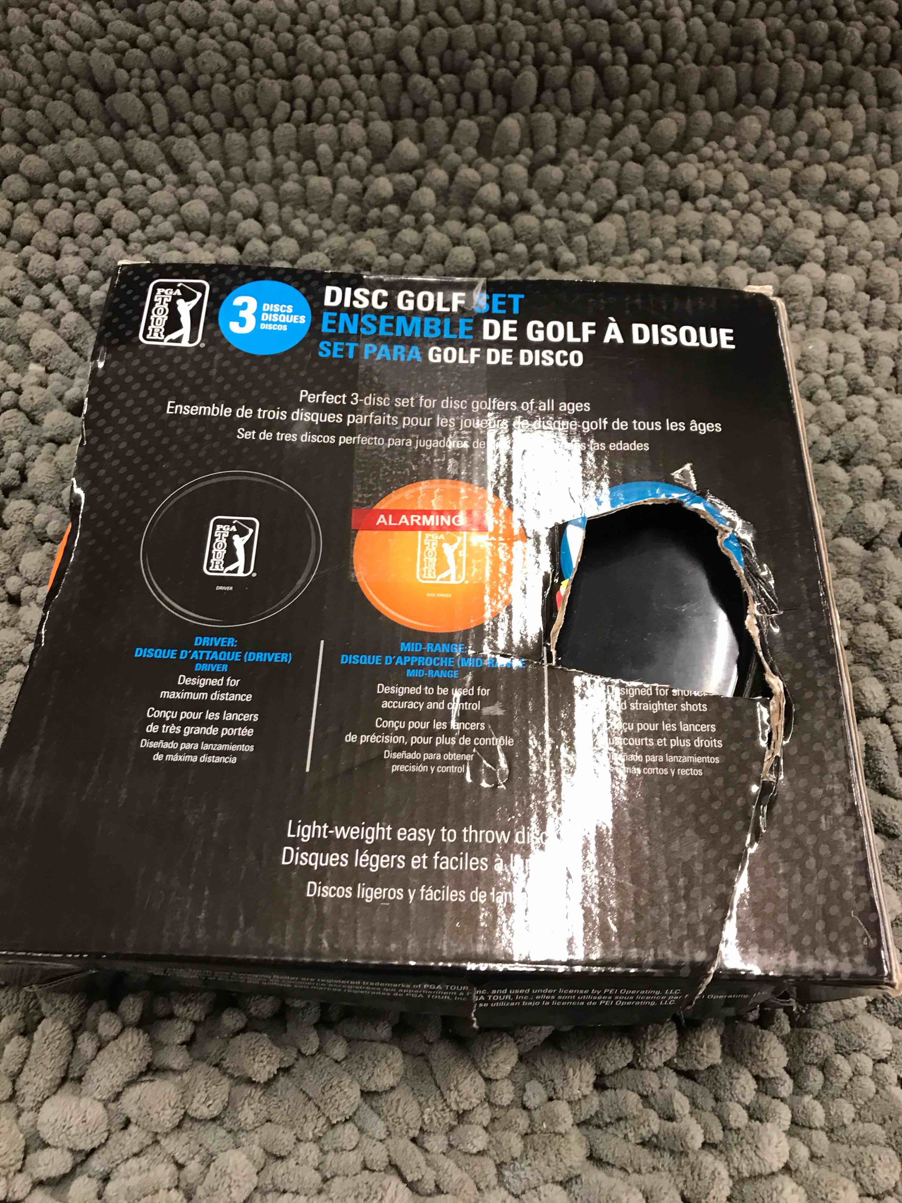Condition photo showing New/Like New for disc golf set