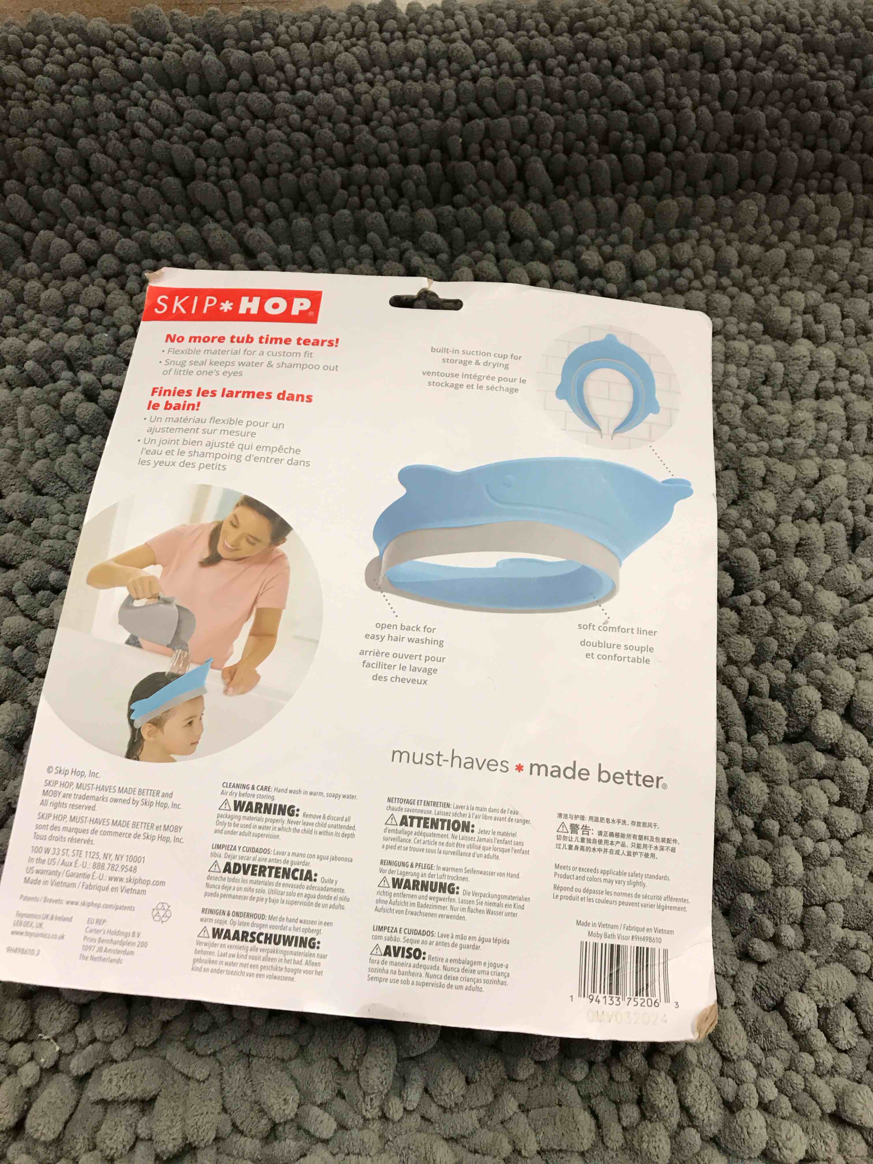 Condition photo showing New/Like New for bath visor