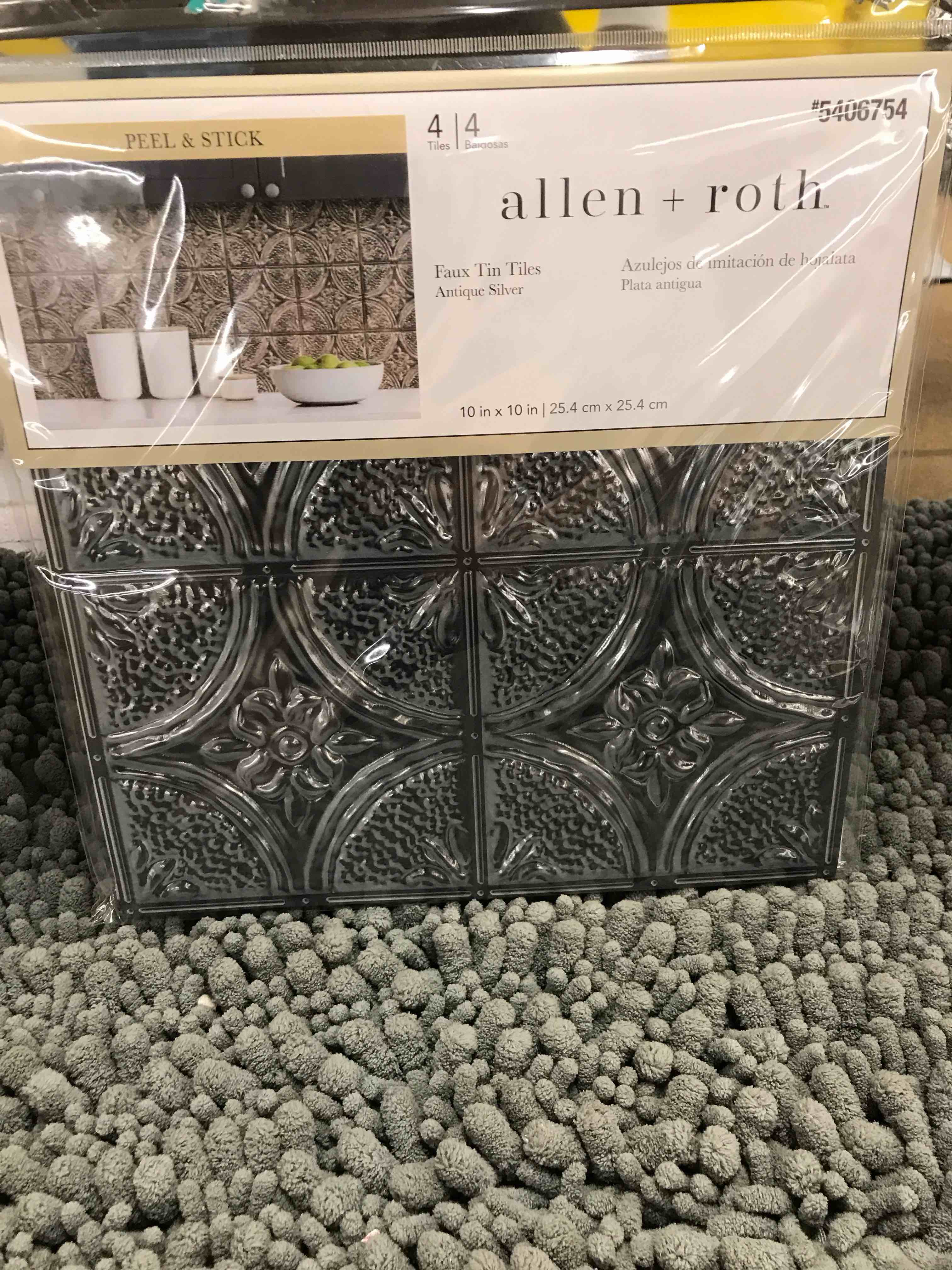 faux tin tiles