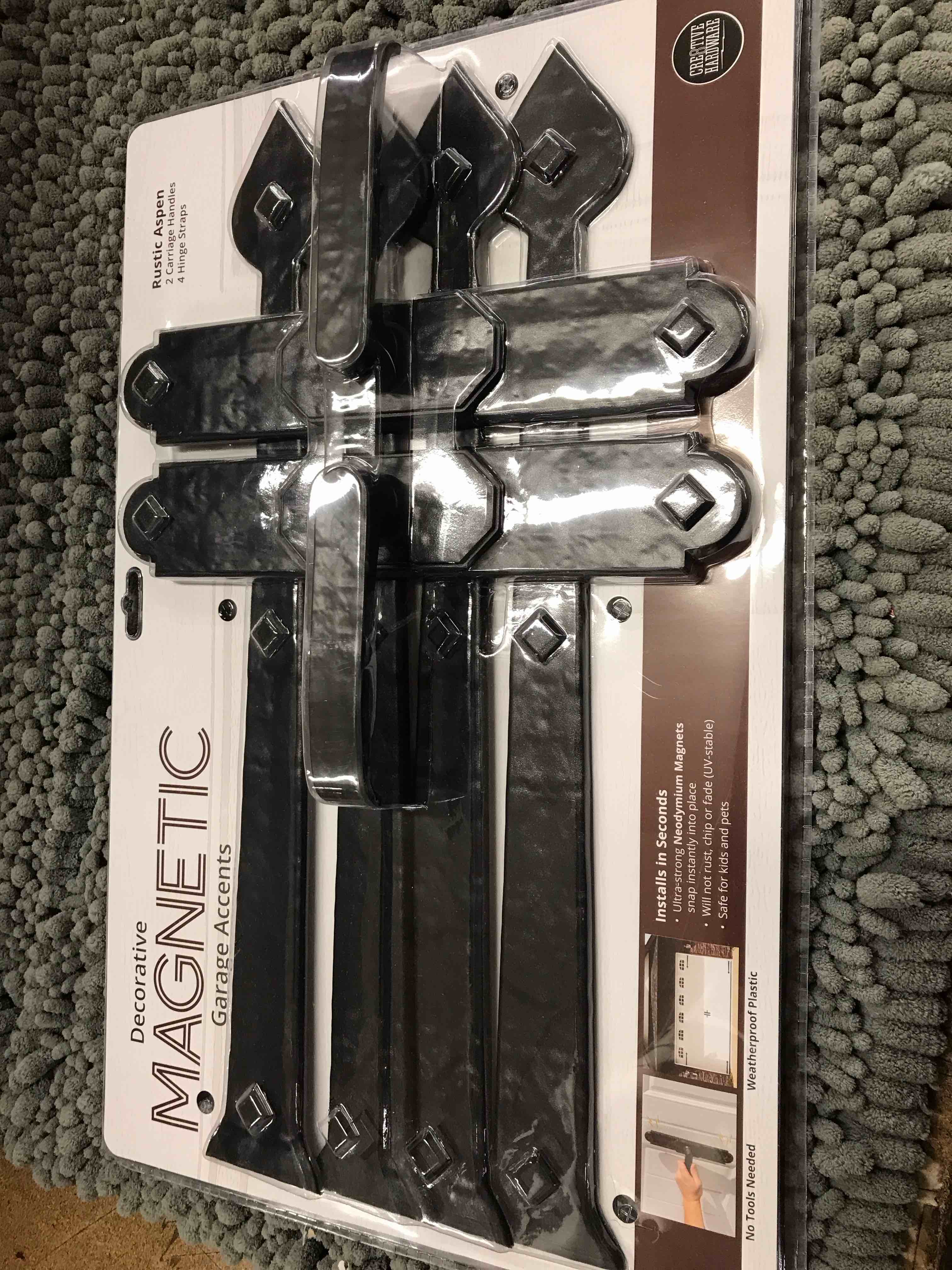 decorative magnetic garage accents