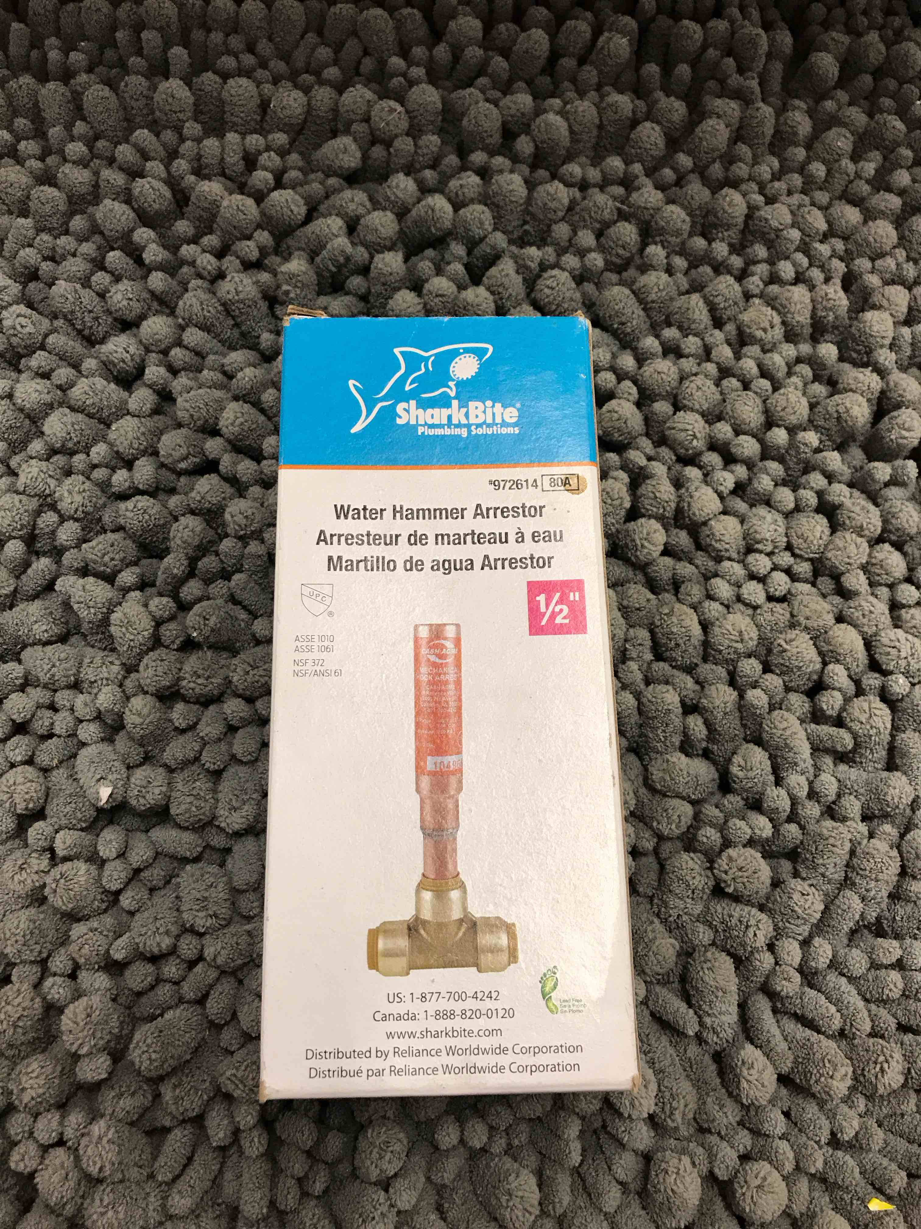 water hammer arrestor