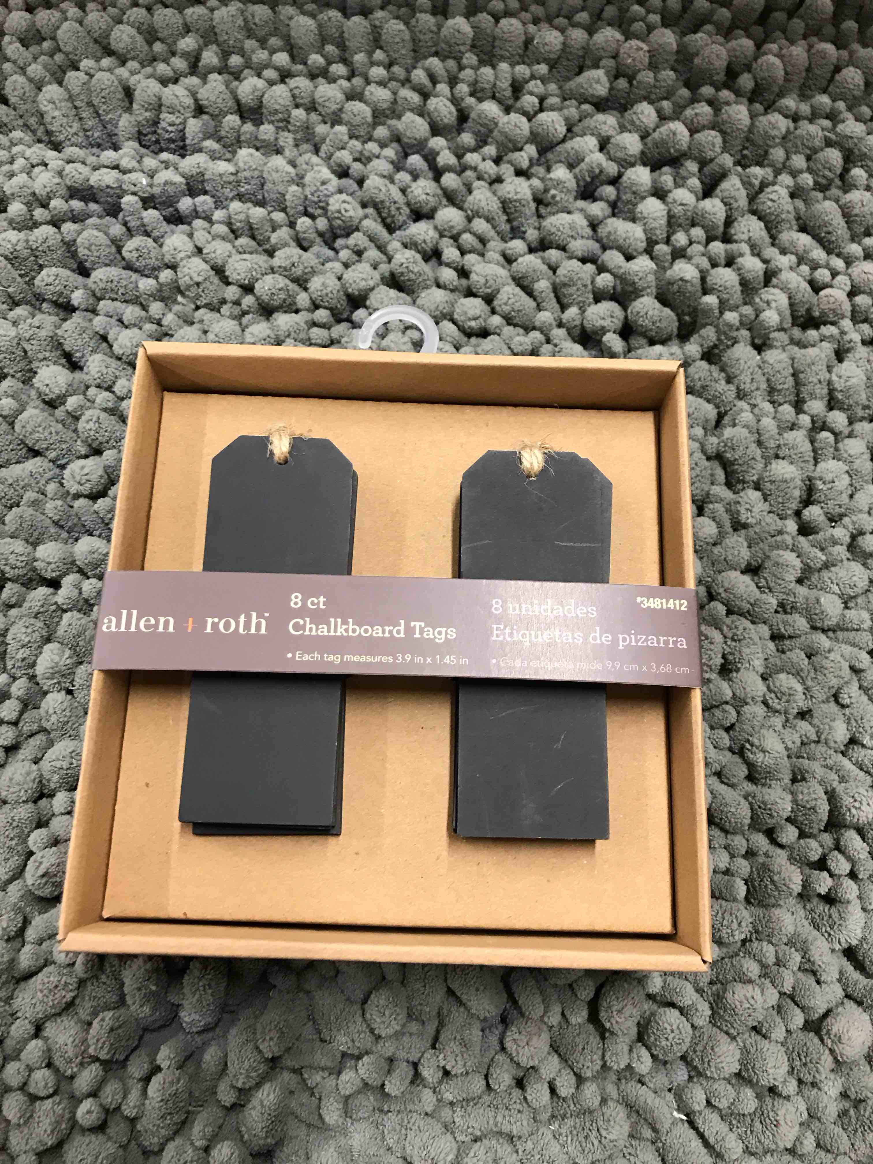 8 ct Chalkboard Tags