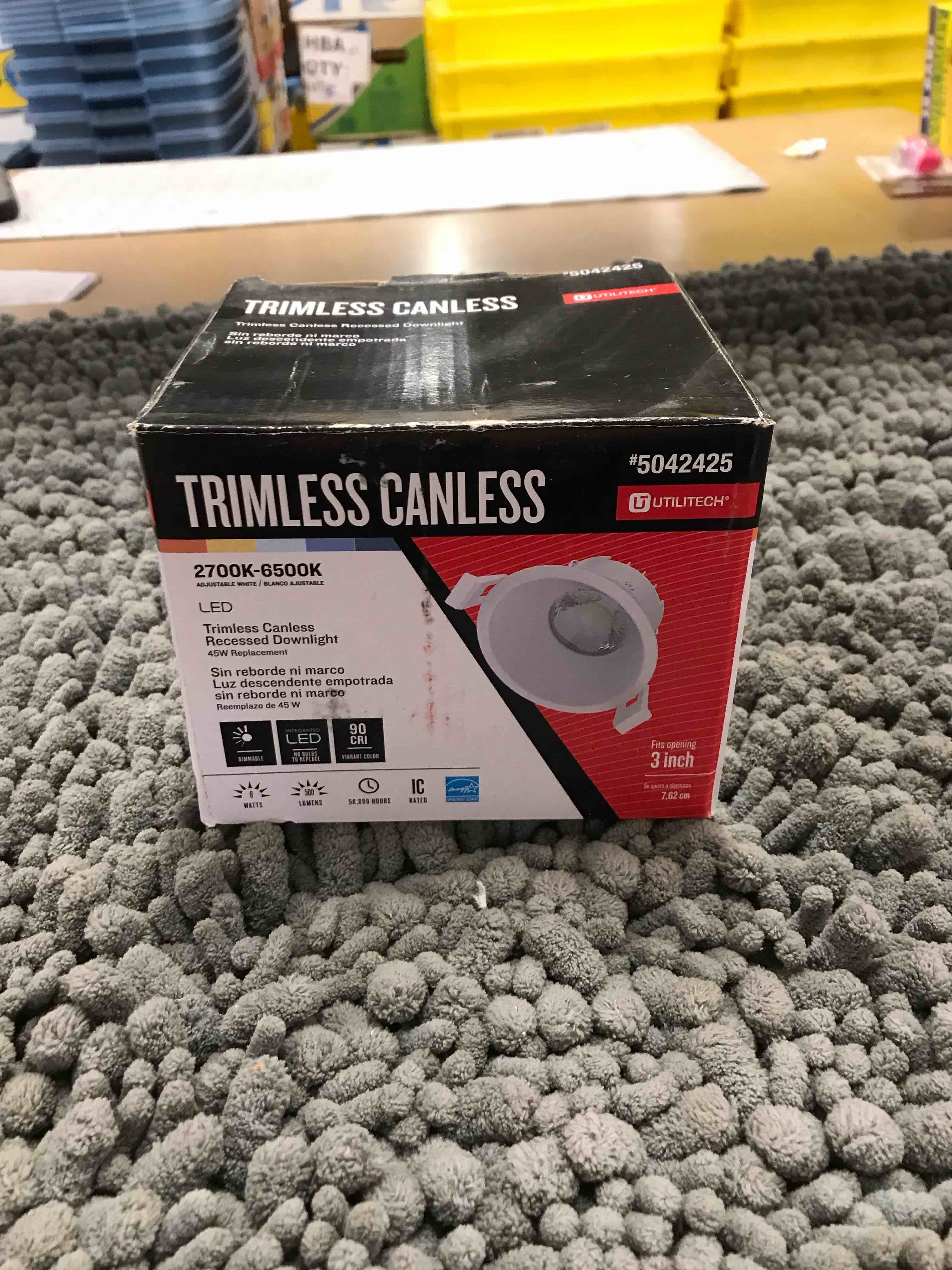 trimless canless recessed downlight