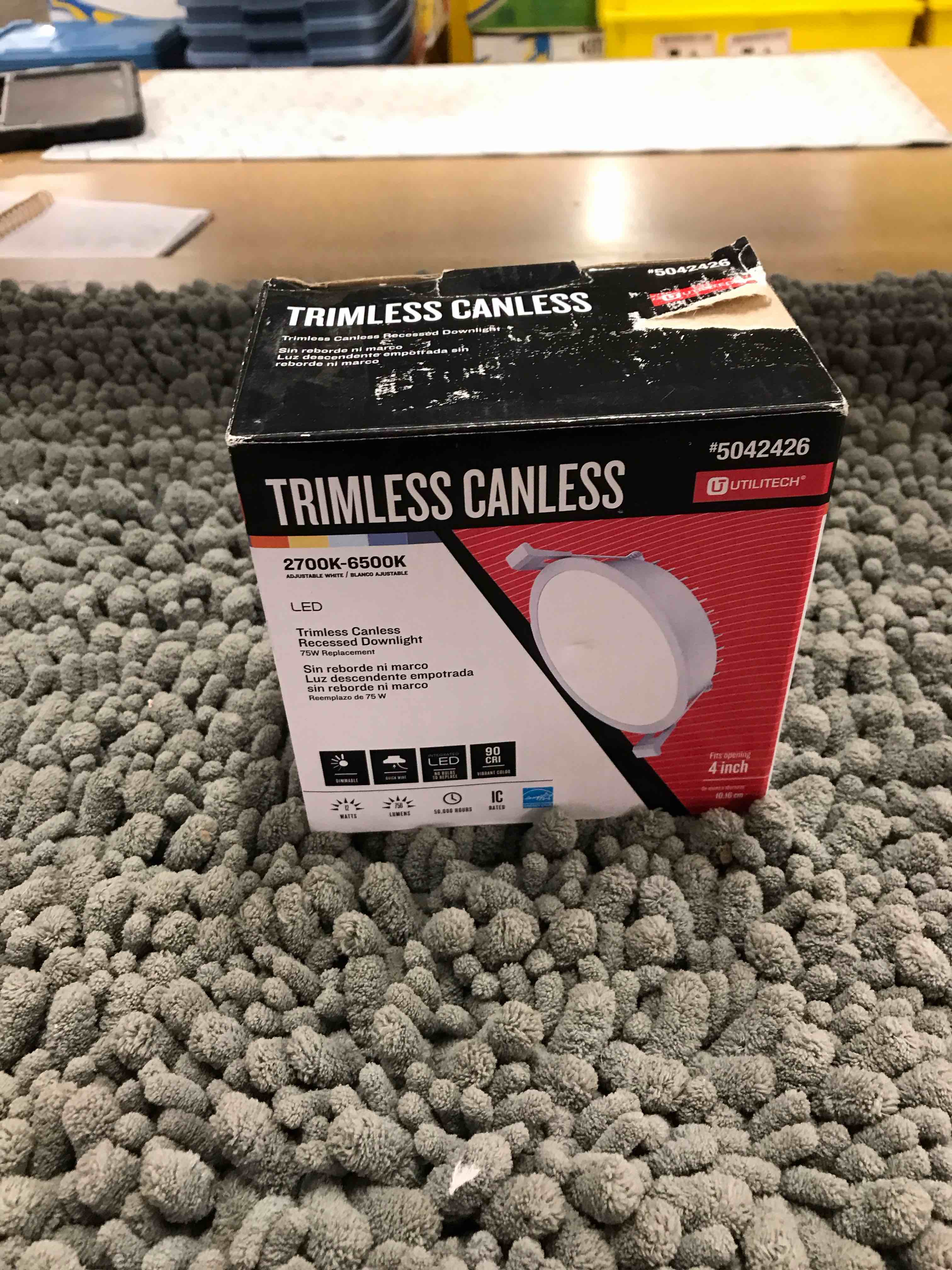 trimless canless recessed downlight