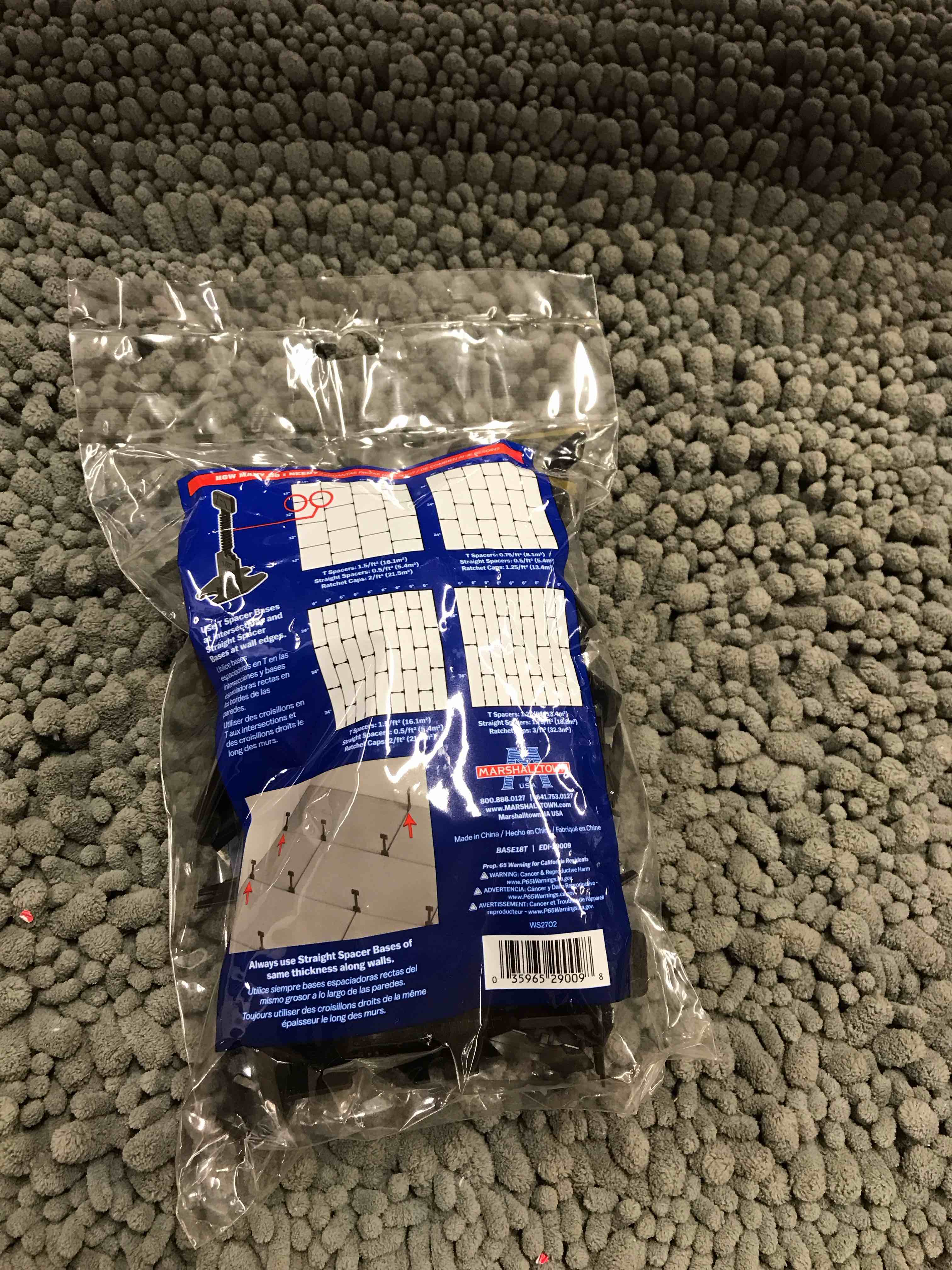 Condition photo showing New/Like New for 1/8 in spacer bases